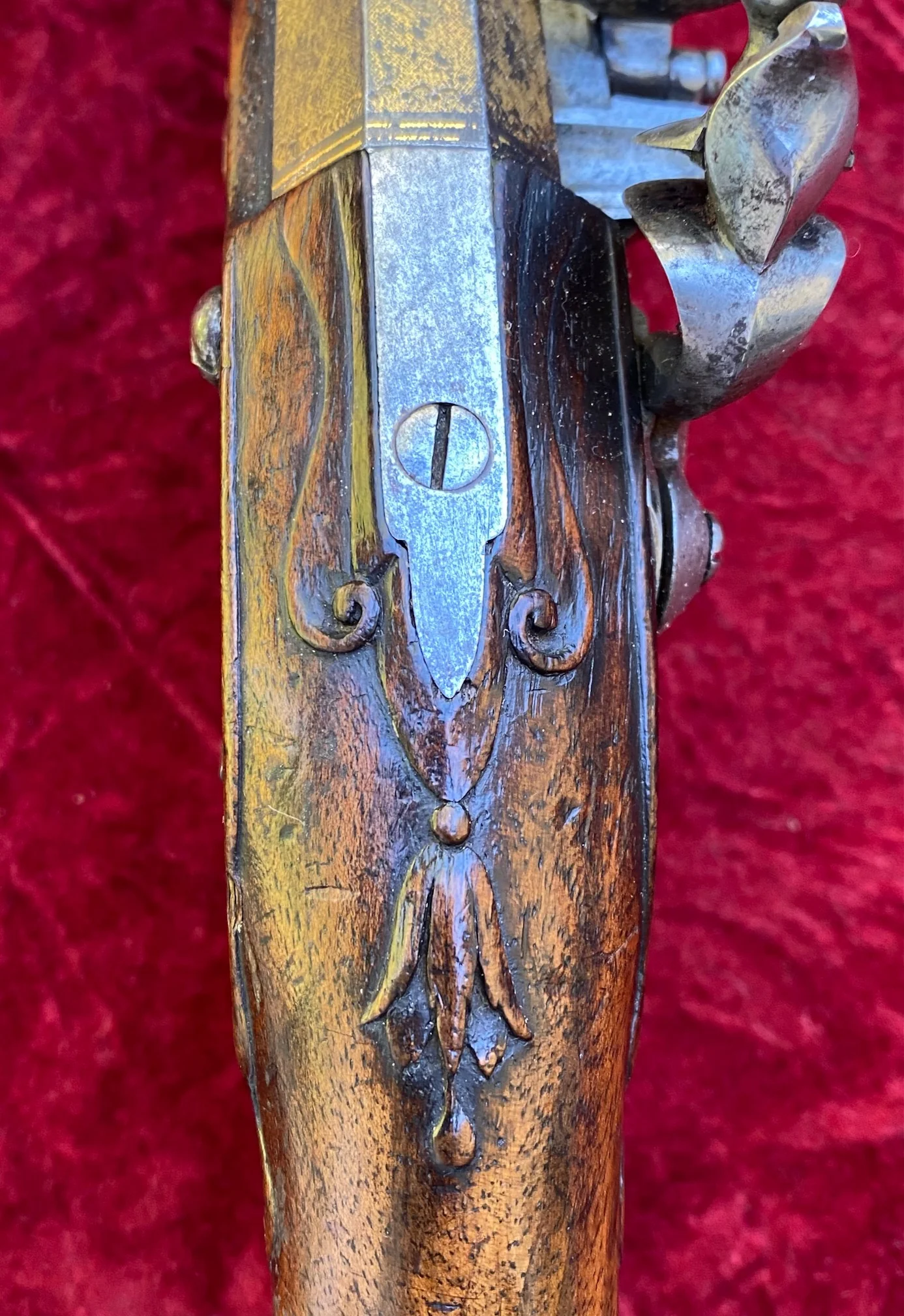 A Fantastic Revolutionary War Period Cased Pair of French Silver Mounted "Birds Head" Flintlock Pistols by PEYRET - DUMAREST - Image 30
