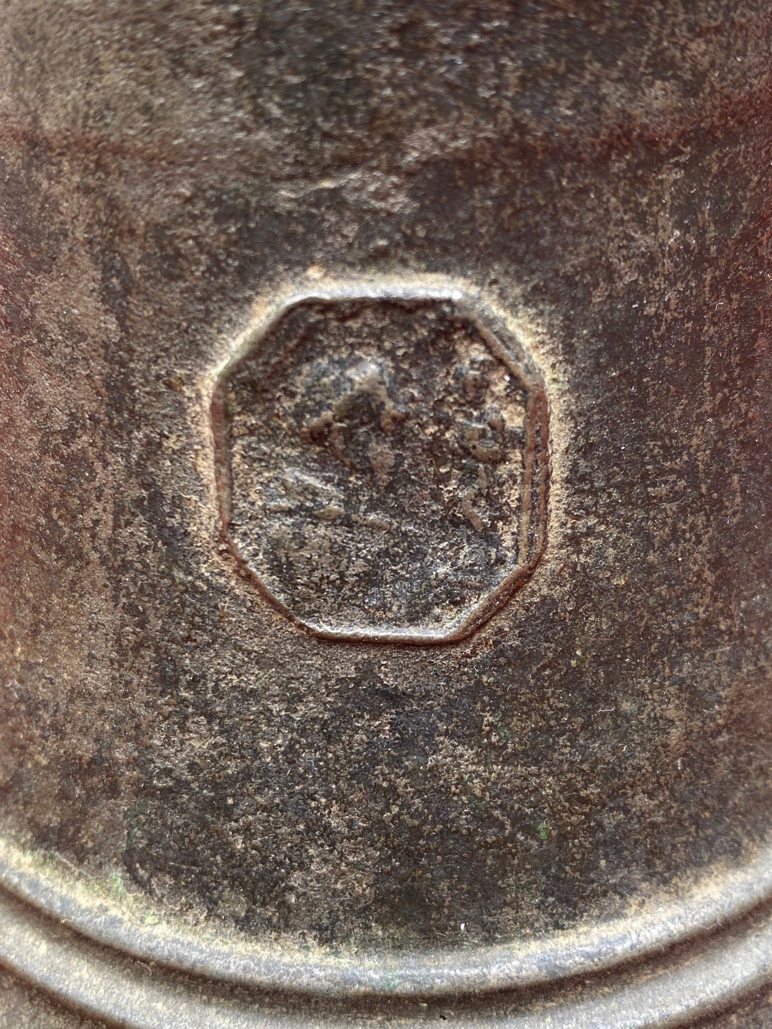 A Very Interesting & RARE Antique 17th-18th Century European Bronze Bell - Image 3