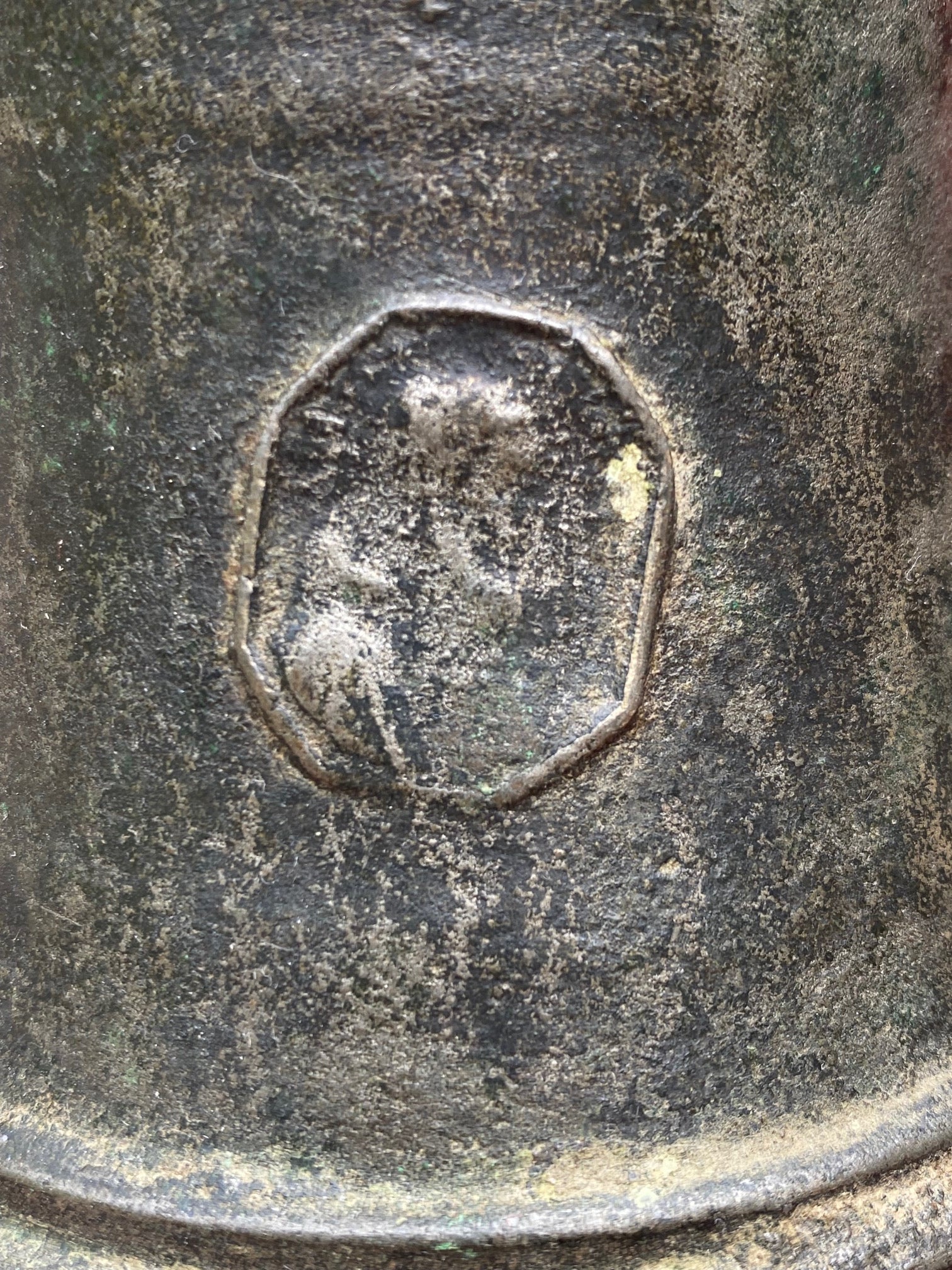 A Very Interesting & RARE Antique 17th-18th Century European Bronze Bell - Image 4