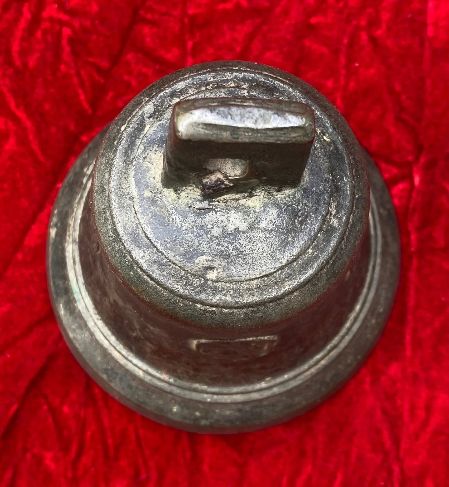 A Very Interesting & RARE Antique 17th-18th Century European Bronze Bell - Image 6
