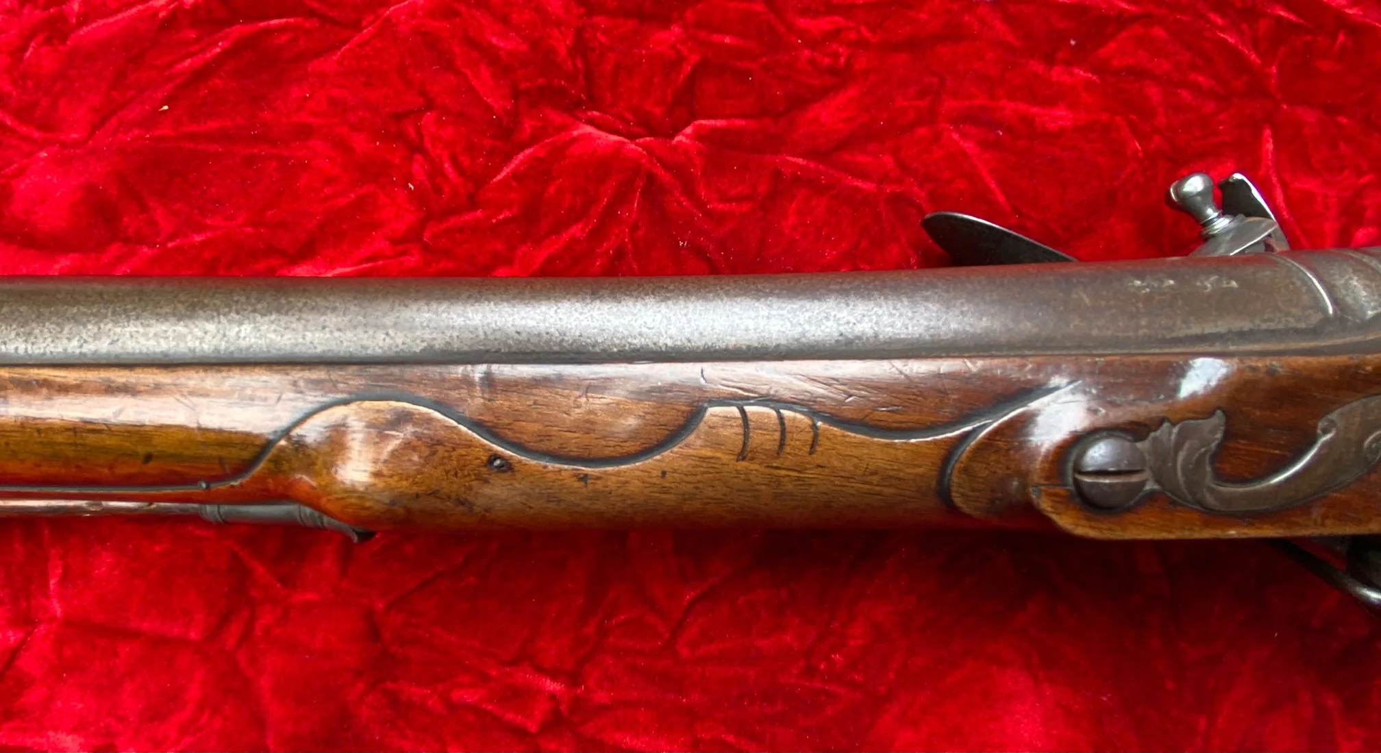 An Extremely Fine & Rare late 17th Century English Iron Barrel Flintlock Blunderbuss by James HARRISON - Image 15