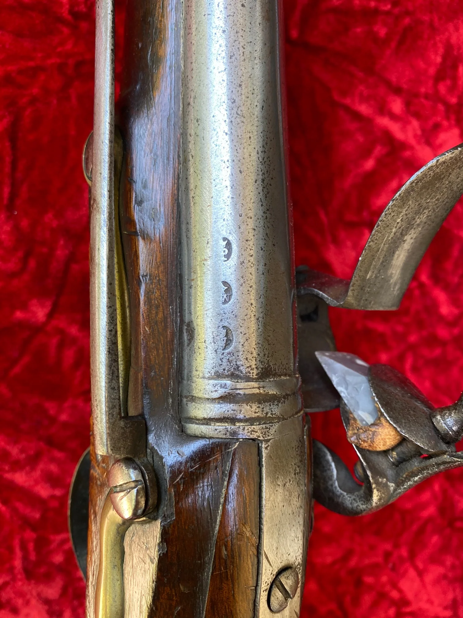 A Wonderful PAIR of French & Indian War - American Revolutionary War Period British Military Heavy Dragoon Style Merchant Marine, Militia or Volunteer Regiment Flintlock Pistol, R WATKIN, LONDON - Image 18