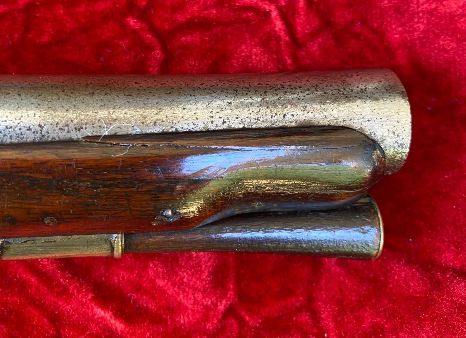 A Wonderful PAIR of French & Indian War - American Revolutionary War Period British Military Heavy Dragoon Style Merchant Marine, Militia or Volunteer Regiment Flintlock Pistol, R WATKIN, LONDON - Image 25