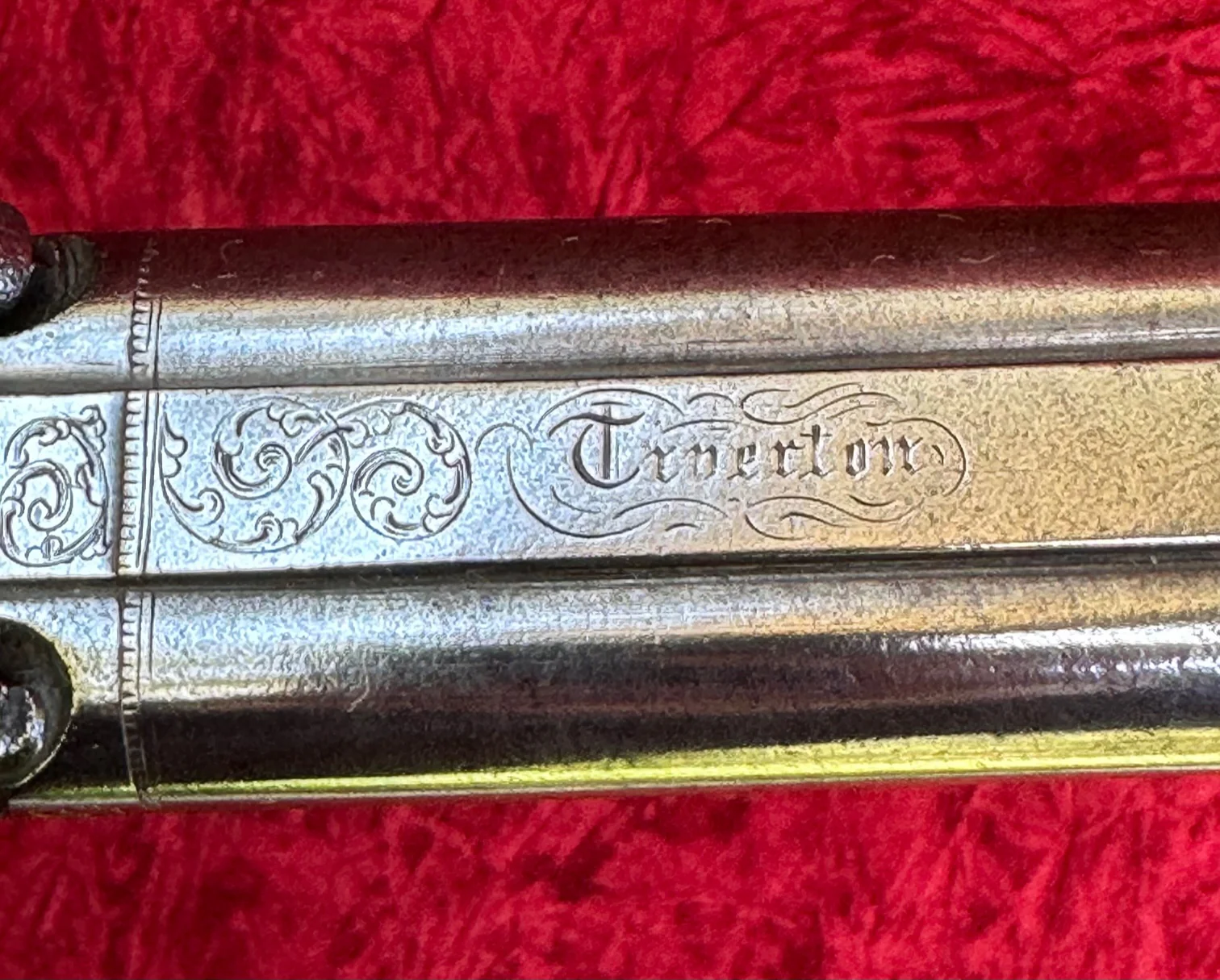 A Good (Restored) English Side-by-Side Double-Barrel Percussion Pistol by, MANNING, TIVERTON, England - Image 16