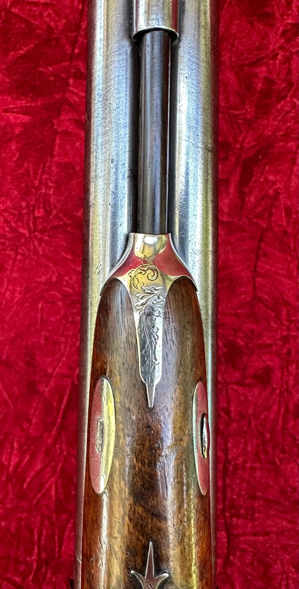 A Good (Restored) English Side-by-Side Double-Barrel Percussion Pistol by, MANNING, TIVERTON, England - Image 8