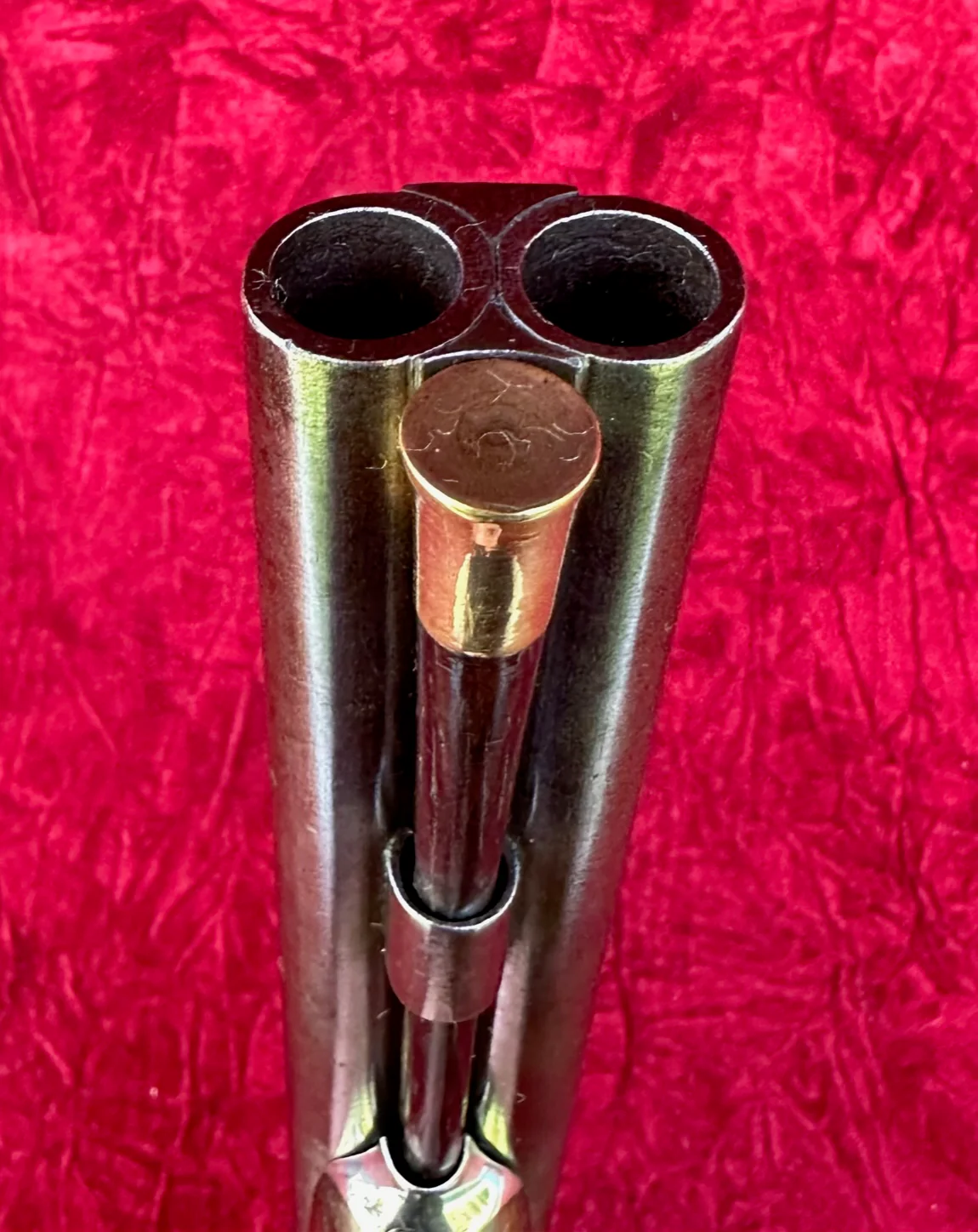 A Good (Restored) English Side-by-Side Double-Barrel Percussion Pistol by, MANNING, TIVERTON, England - Image 9