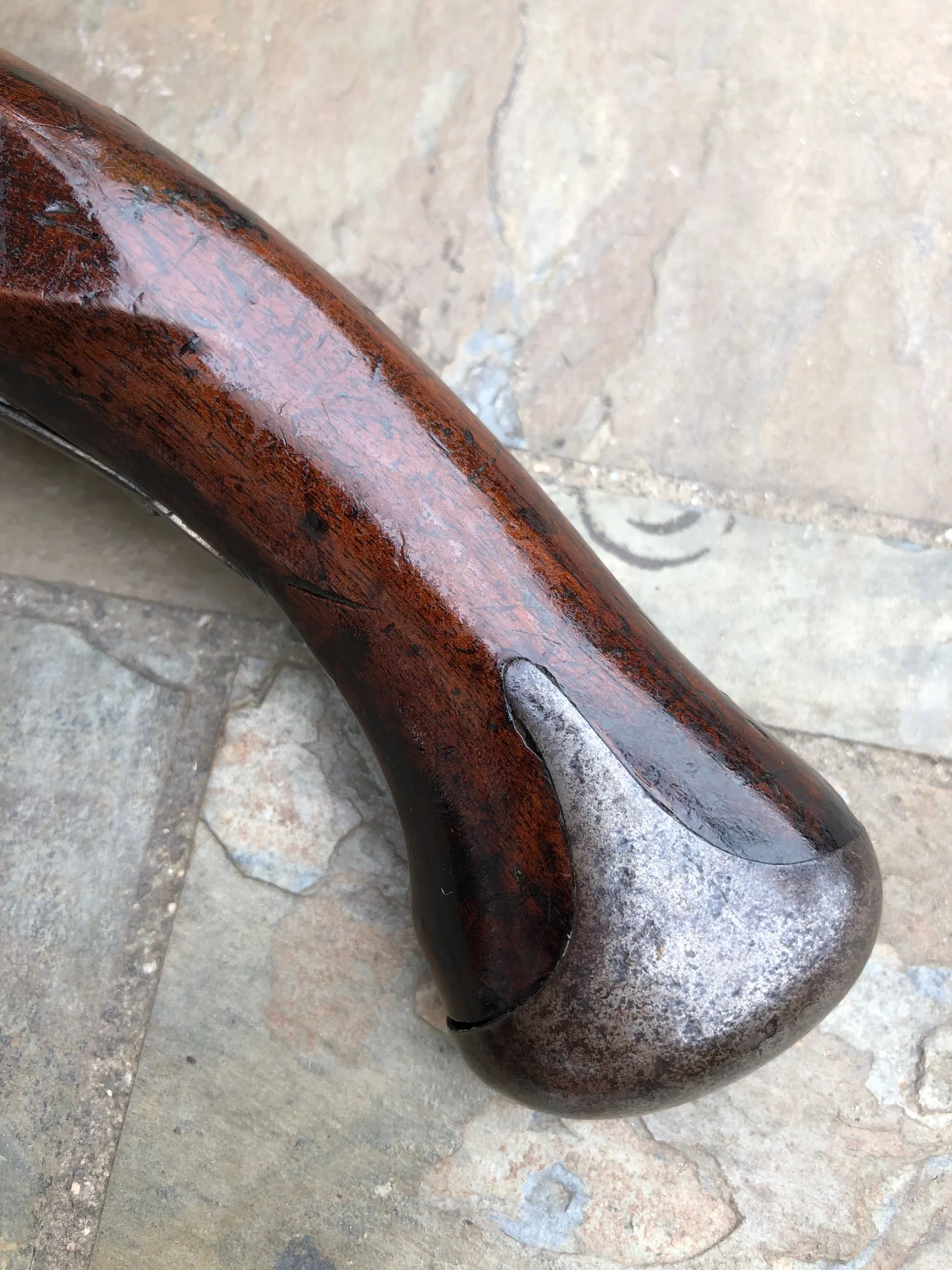 A Rare Large Antique Dutch Flintlock Wender Holster Pistol - Image 15
