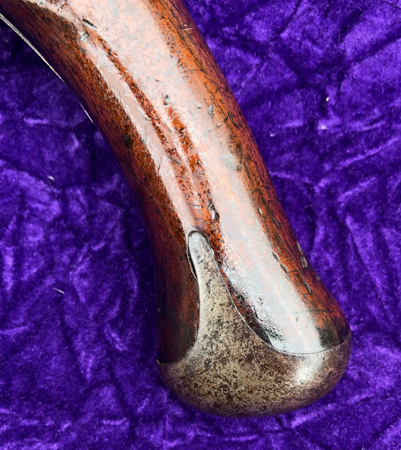 A Rare Large Antique Dutch Flintlock Wender Holster Pistol - Image 24