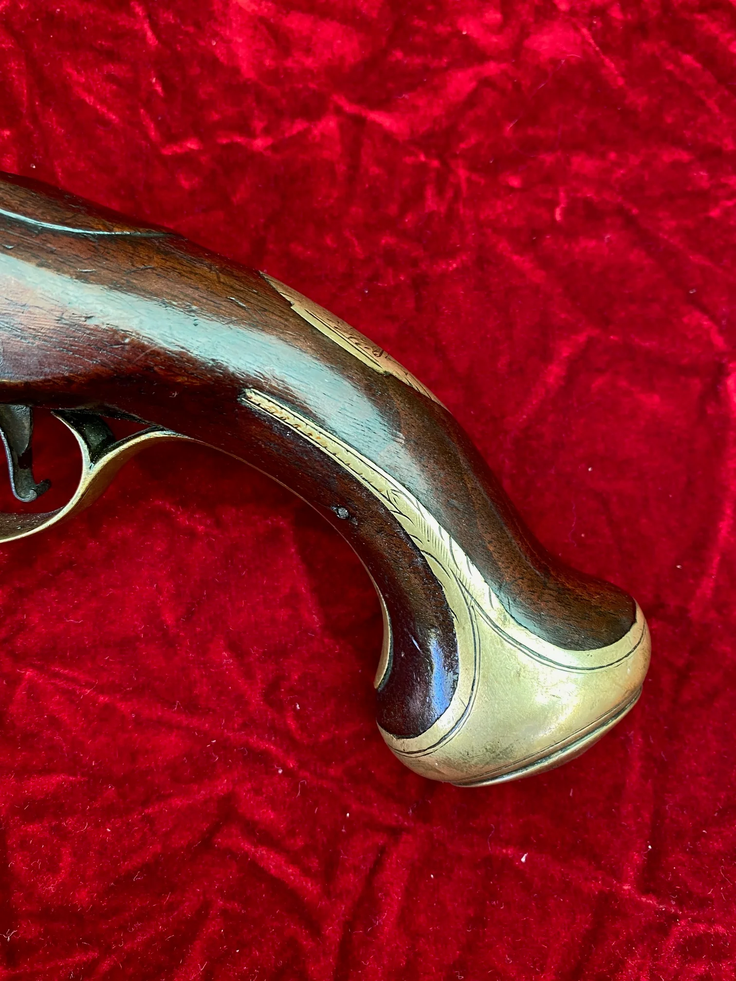 American Revolutionary War Period English Flintlock Officer's / Militia Pistol by BATE, LONDON - Image 11