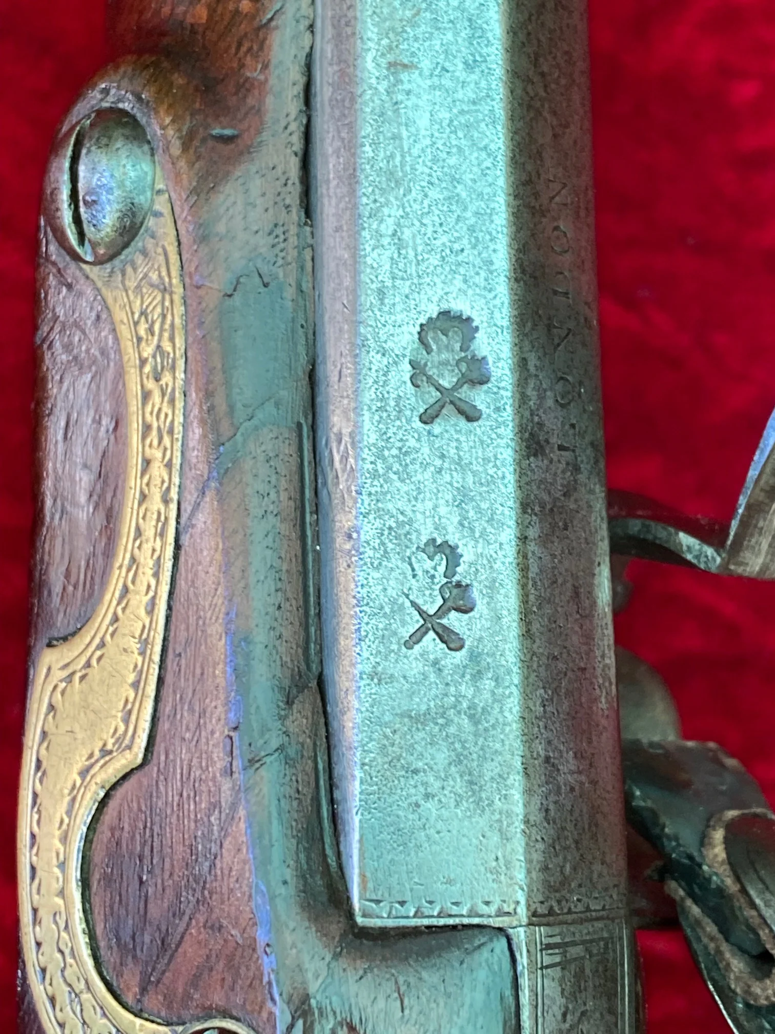 American Revolutionary War Period English Flintlock Officer's / Militia Pistol by BATE, LONDON - Image 16