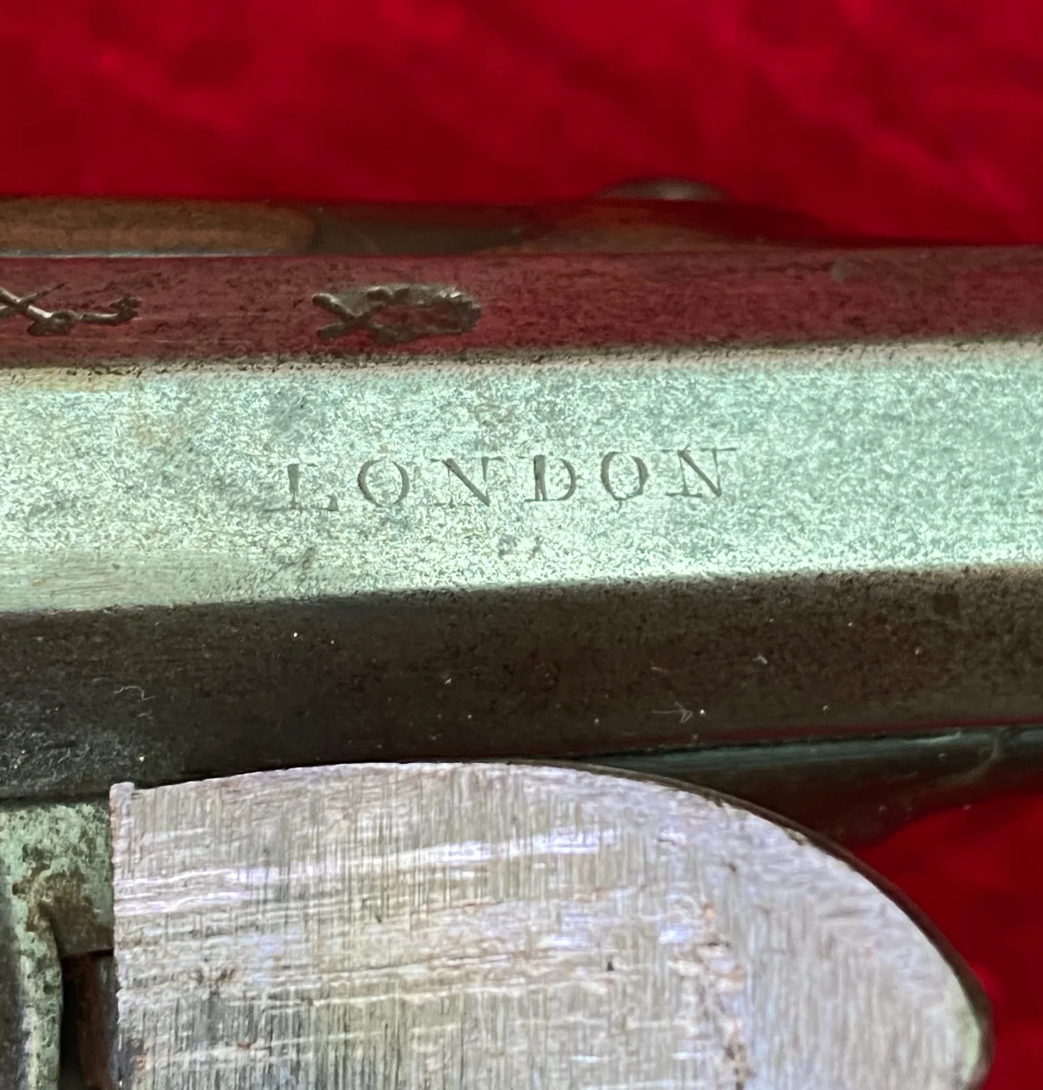 American Revolutionary War Period English Flintlock Officer's / Militia Pistol by BATE, LONDON - Image 17