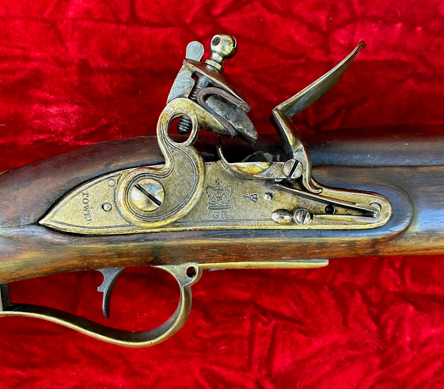 A Rare Napoleonic War Regimentally marked British Military Pattern 1800/1810 Flintlock "Baker" Infantry Rifle - Image 2