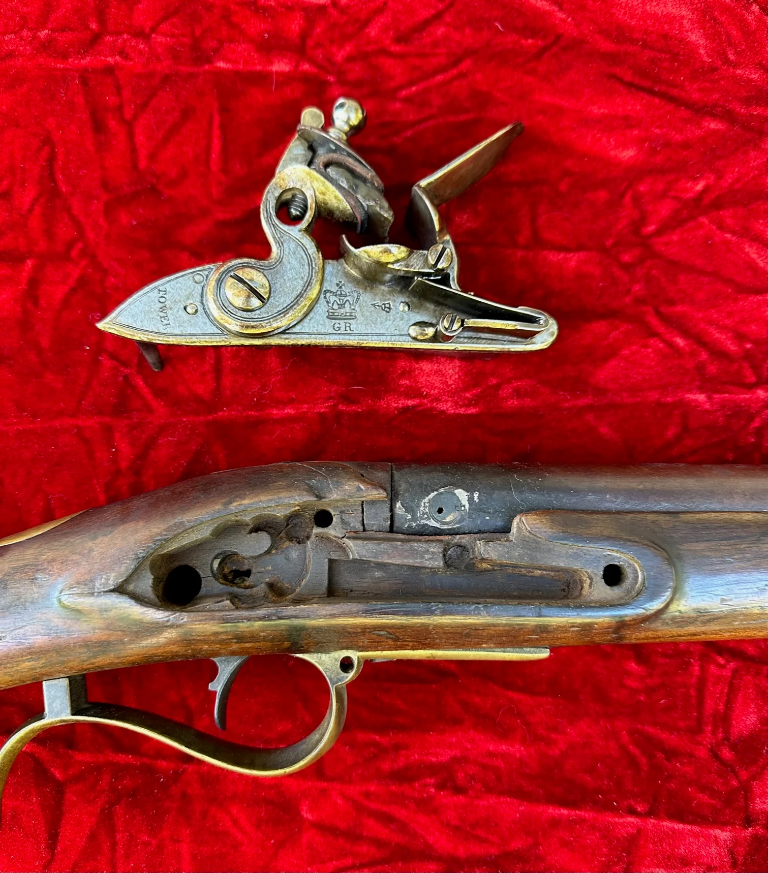 A Rare Napoleonic War Regimentally marked British Military Pattern 1800/1810 Flintlock "Baker" Infantry Rifle - Image 37