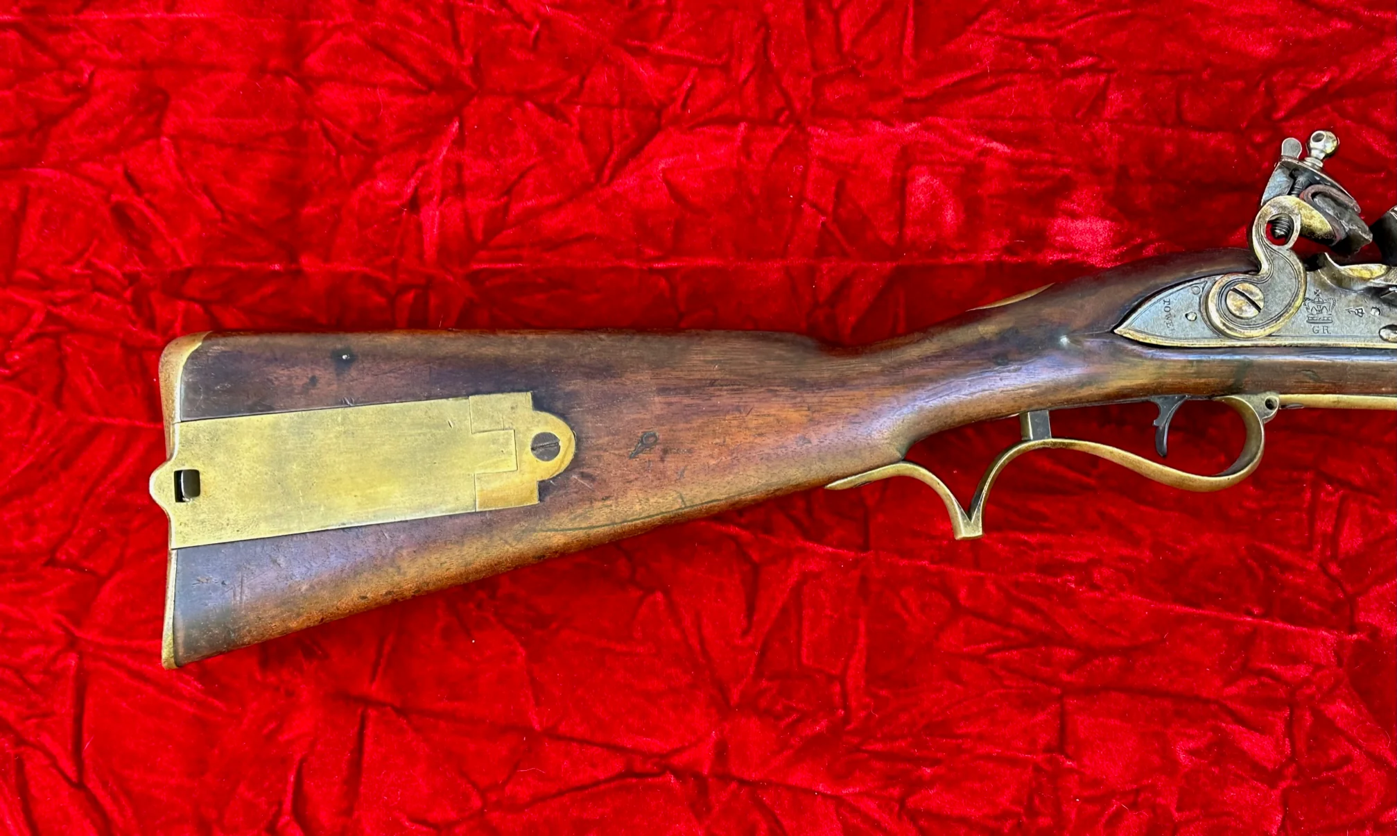 A Rare Napoleonic War Regimentally marked British Military Pattern 1800/1810 Flintlock "Baker" Infantry Rifle - Image 6