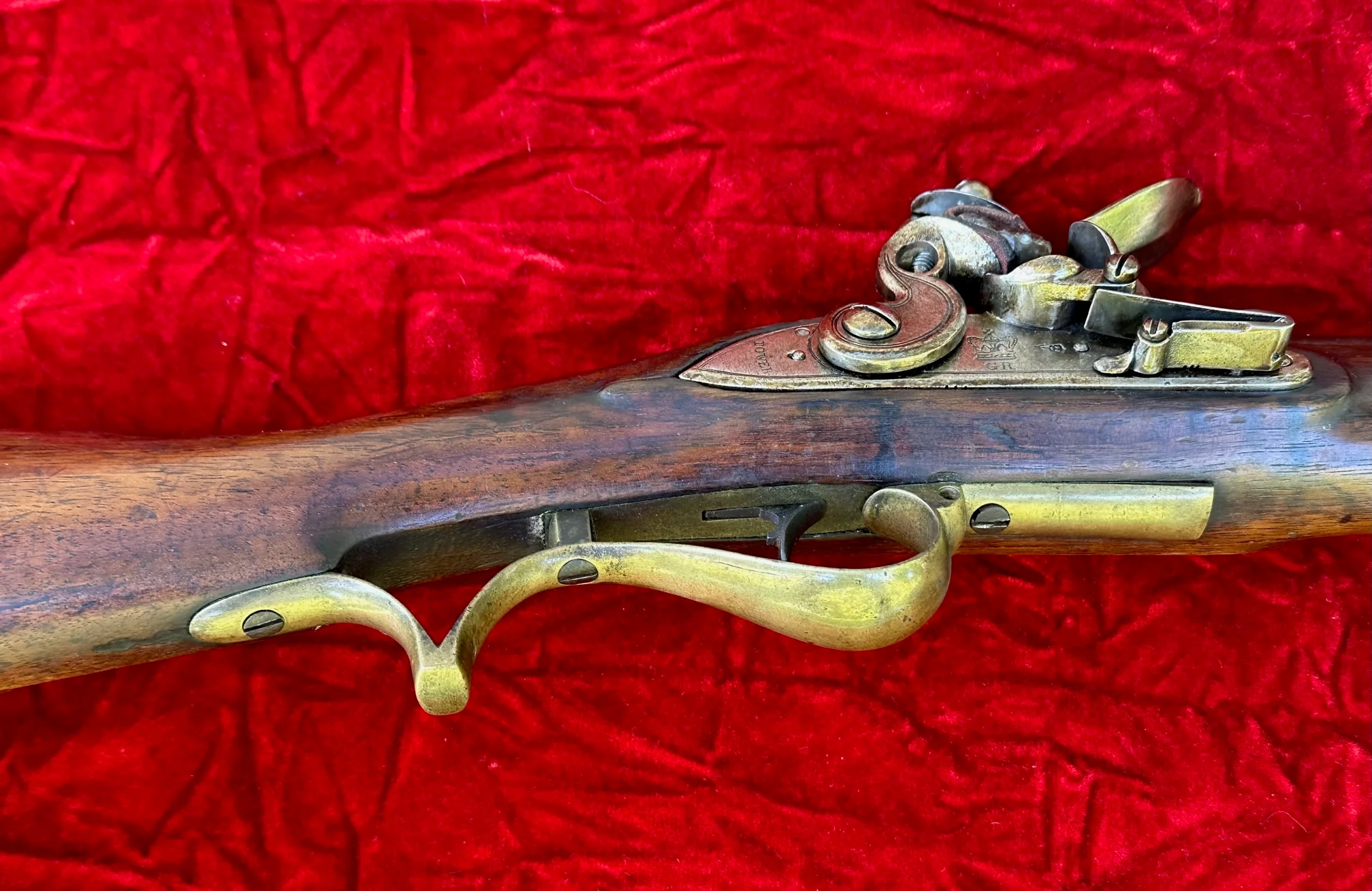 A Rare Napoleonic War Regimentally marked British Military Pattern 1800/1810 Flintlock "Baker" Infantry Rifle - Image 8