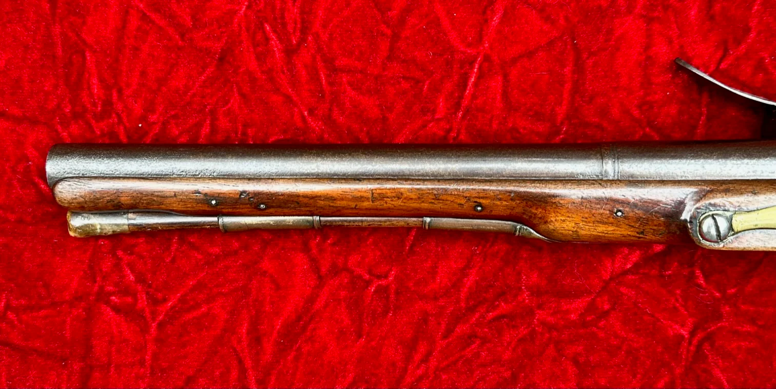 A Rare & Fantastic Large English Queen Anne Period Flintlock Holster Pistol - Image 12