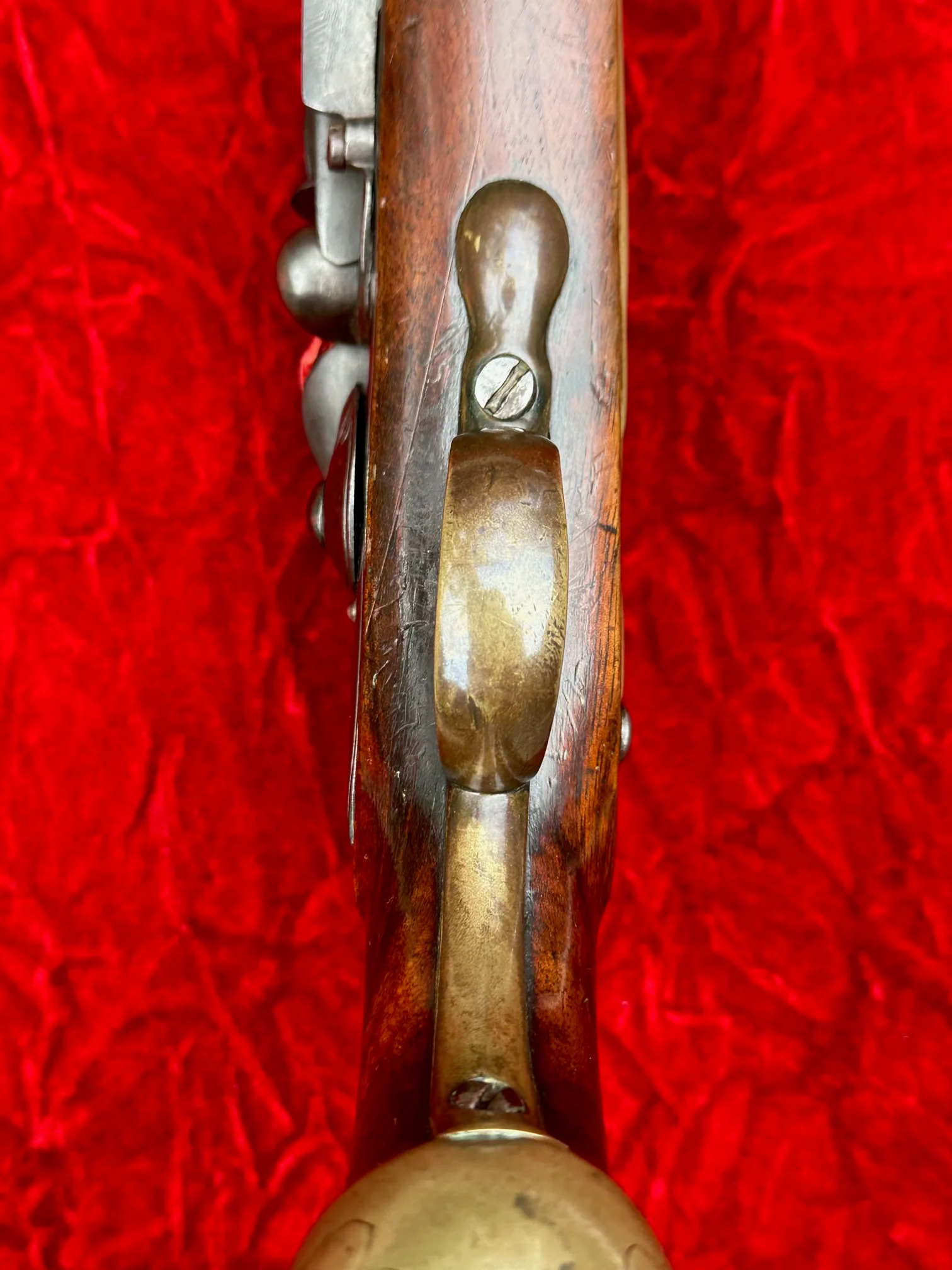 A Rare & Fantastic Large English Queen Anne Period Flintlock Holster Pistol - Image 5