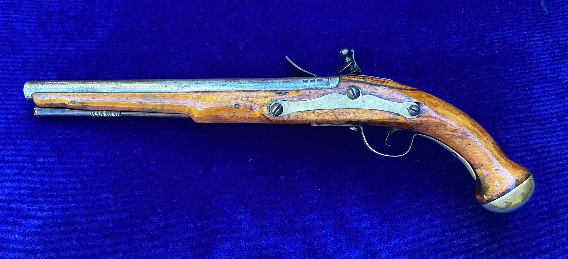 A Very Rare and important Early British Military Flintlock Militia or Volunteer Pistol by BUMFORD - Image 13