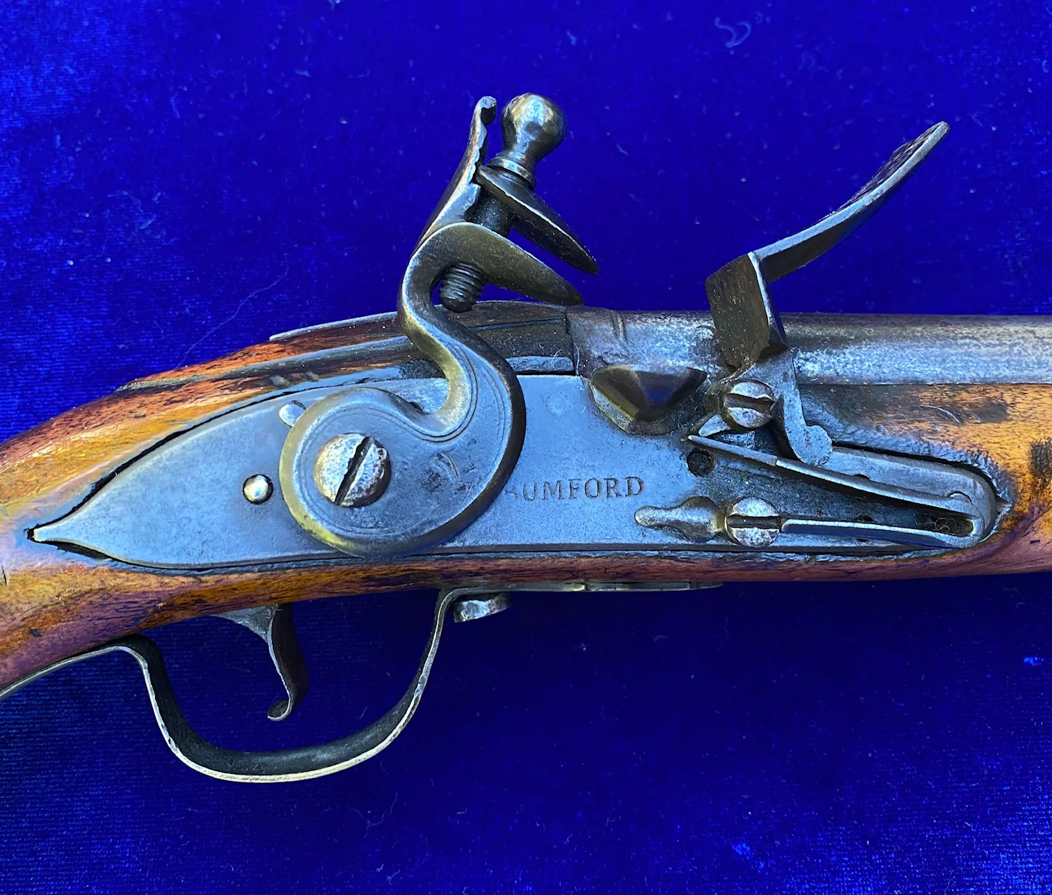 A Very Rare and important Early British Military Flintlock Militia or Volunteer Pistol by BUMFORD - Image 2