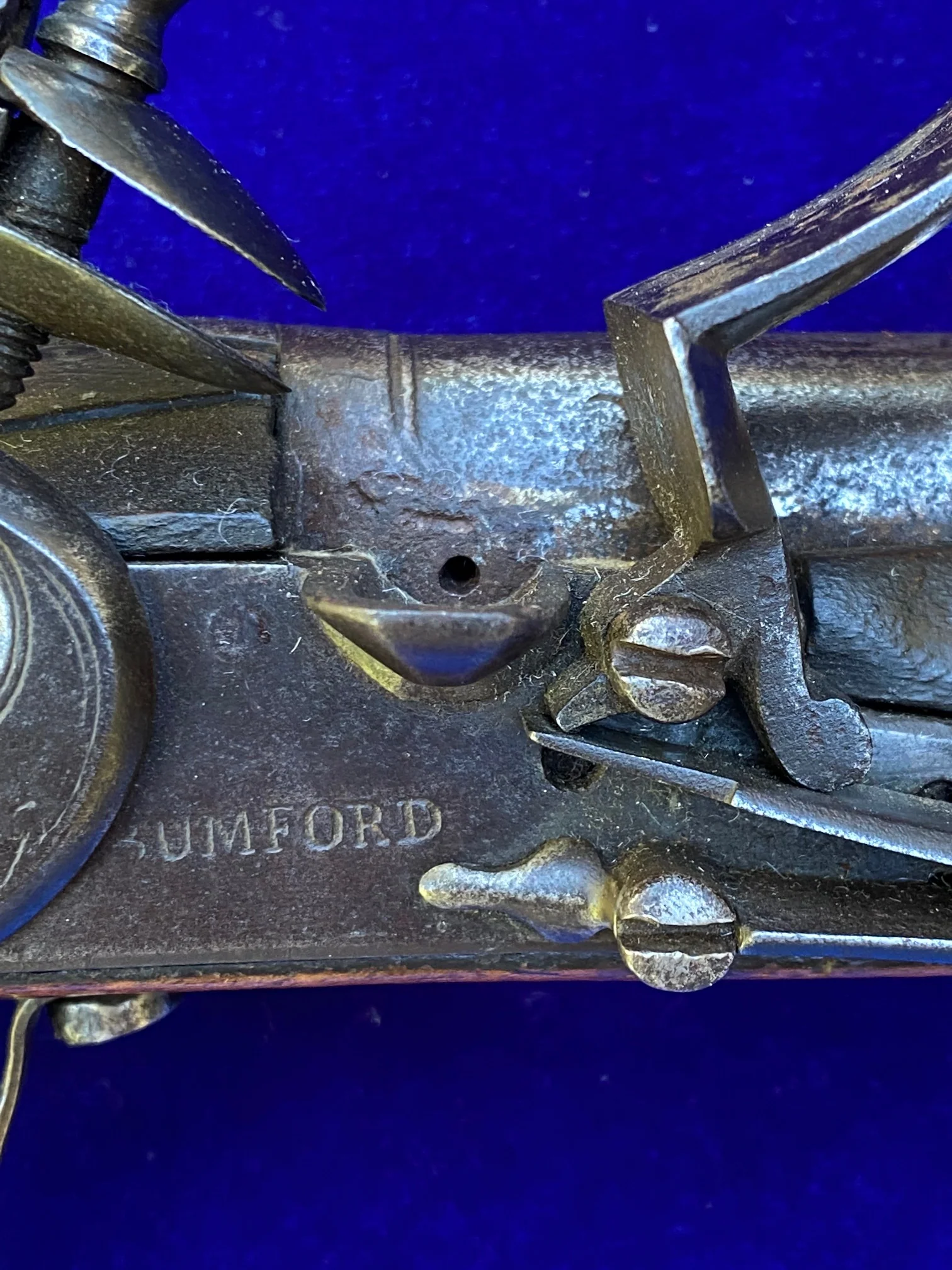 A Very Rare and important Early British Military Flintlock Militia or Volunteer Pistol by BUMFORD - Image 6