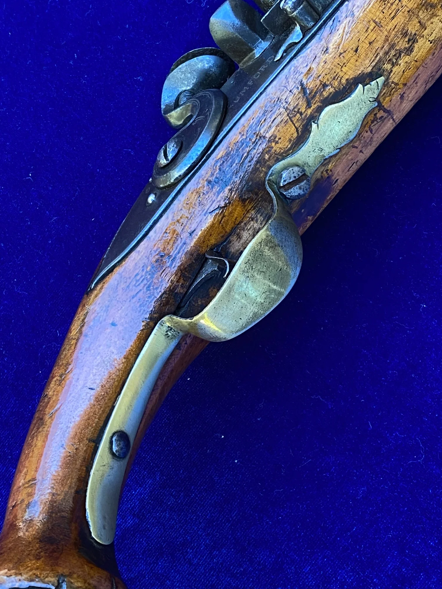 A Very Rare and important Early British Military Flintlock Militia or Volunteer Pistol by BUMFORD - Image 8