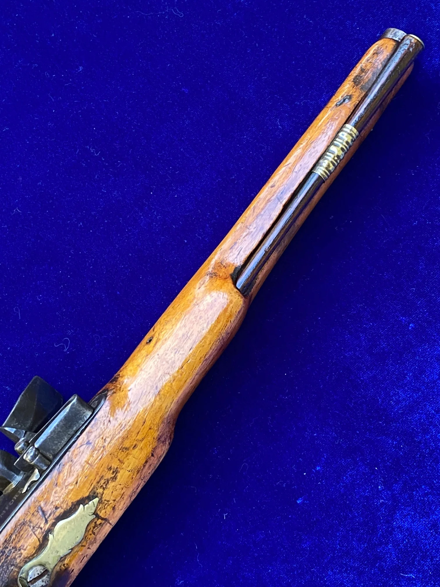 A Very Rare and important Early British Military Flintlock Militia or Volunteer Pistol by BUMFORD - Image 9