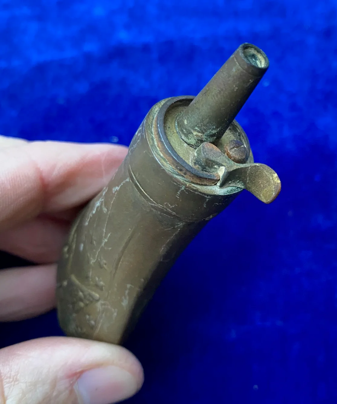 A Scarce Pistol Size EAGLE Powder Flask - Image 3