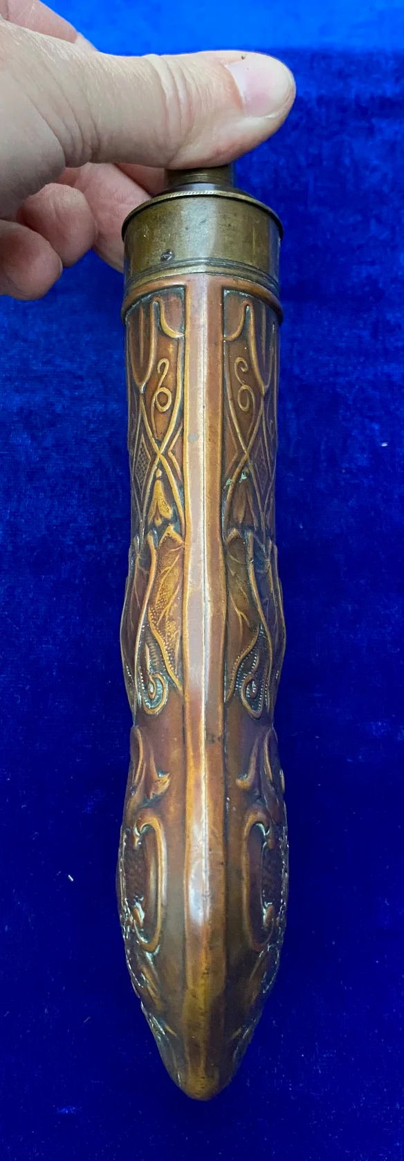 A Large English Powder Flask by G & J.W HAWKSLEY - Image 6