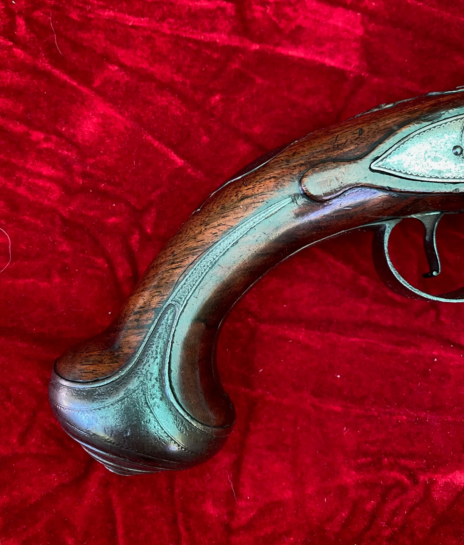 A Wonderful PAIR of English Flintlock Pistols of the American Revolutionary War Period by CLEMMES & BARBAR - Image 18