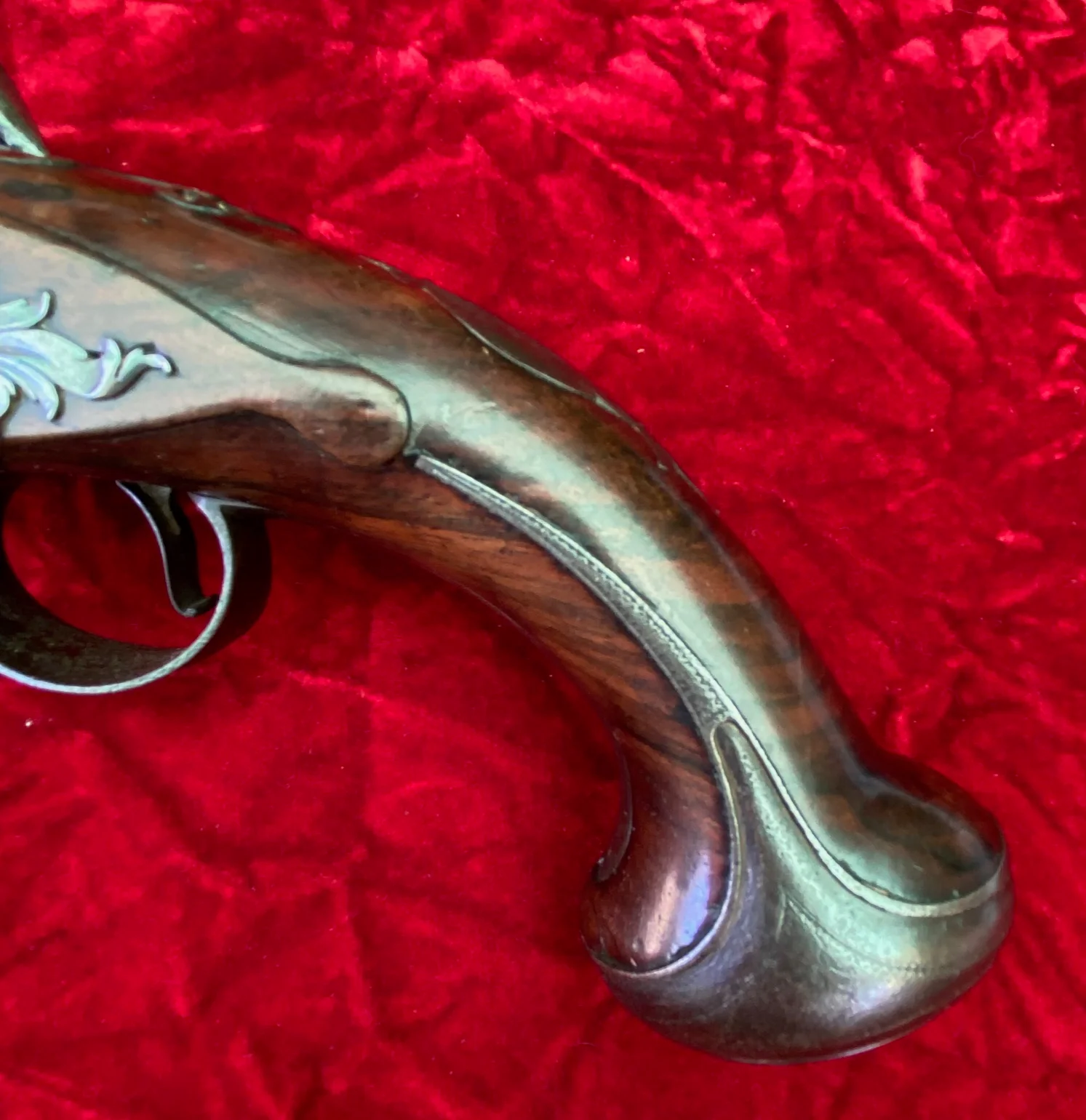 A Wonderful PAIR of English Flintlock Pistols of the American Revolutionary War Period by CLEMMES & BARBAR - Image 27