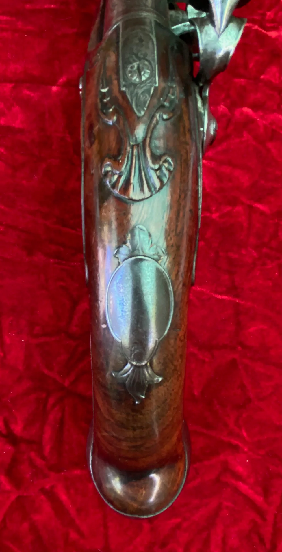 A Wonderful PAIR of English Flintlock Pistols of the American Revolutionary War Period by CLEMMES & BARBAR - Image 31