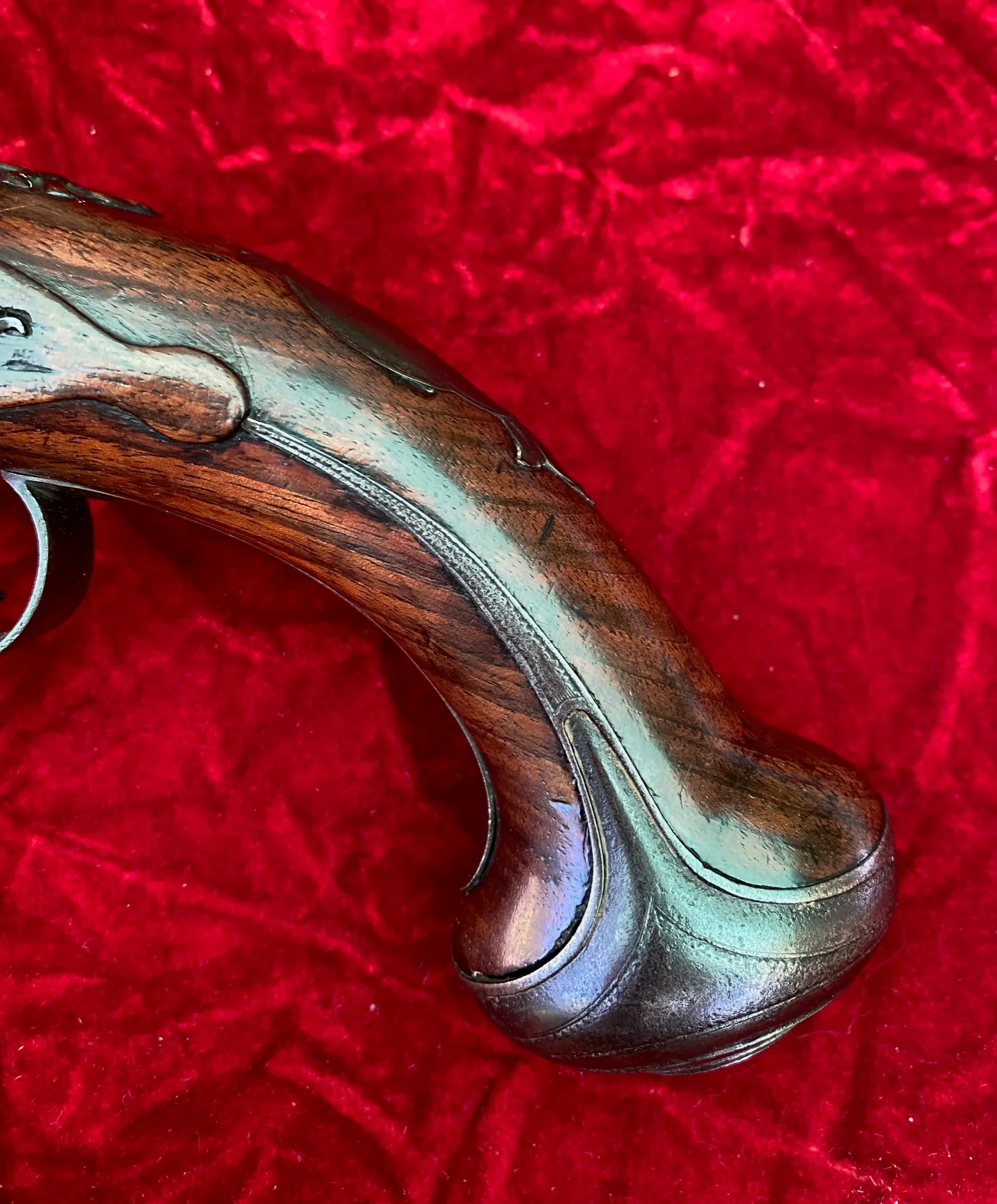 A Wonderful PAIR of English Flintlock Pistols of the American Revolutionary War Period by CLEMMES & BARBAR - Image 7