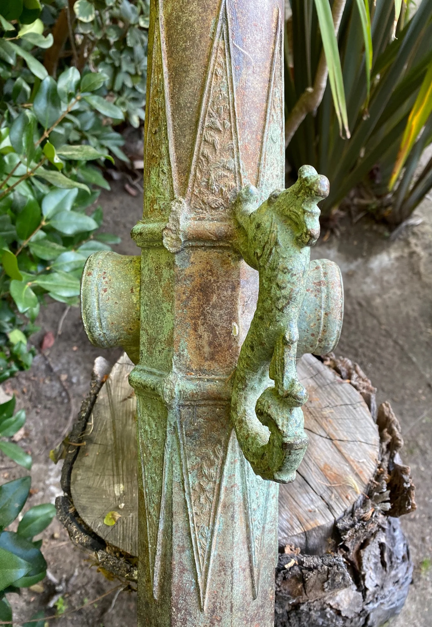 A Wonderful Large Antique Bronze LANTAKA Cannon - Image 6