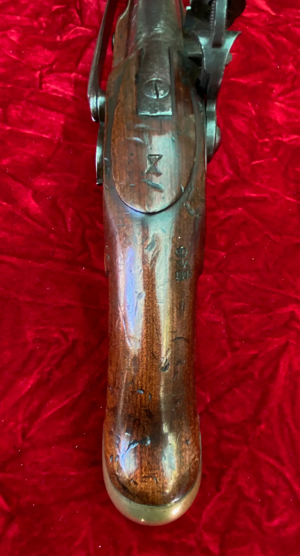 An Antique British Military Royal Navy Flintlock Long Sea Service Pistol - Image 16