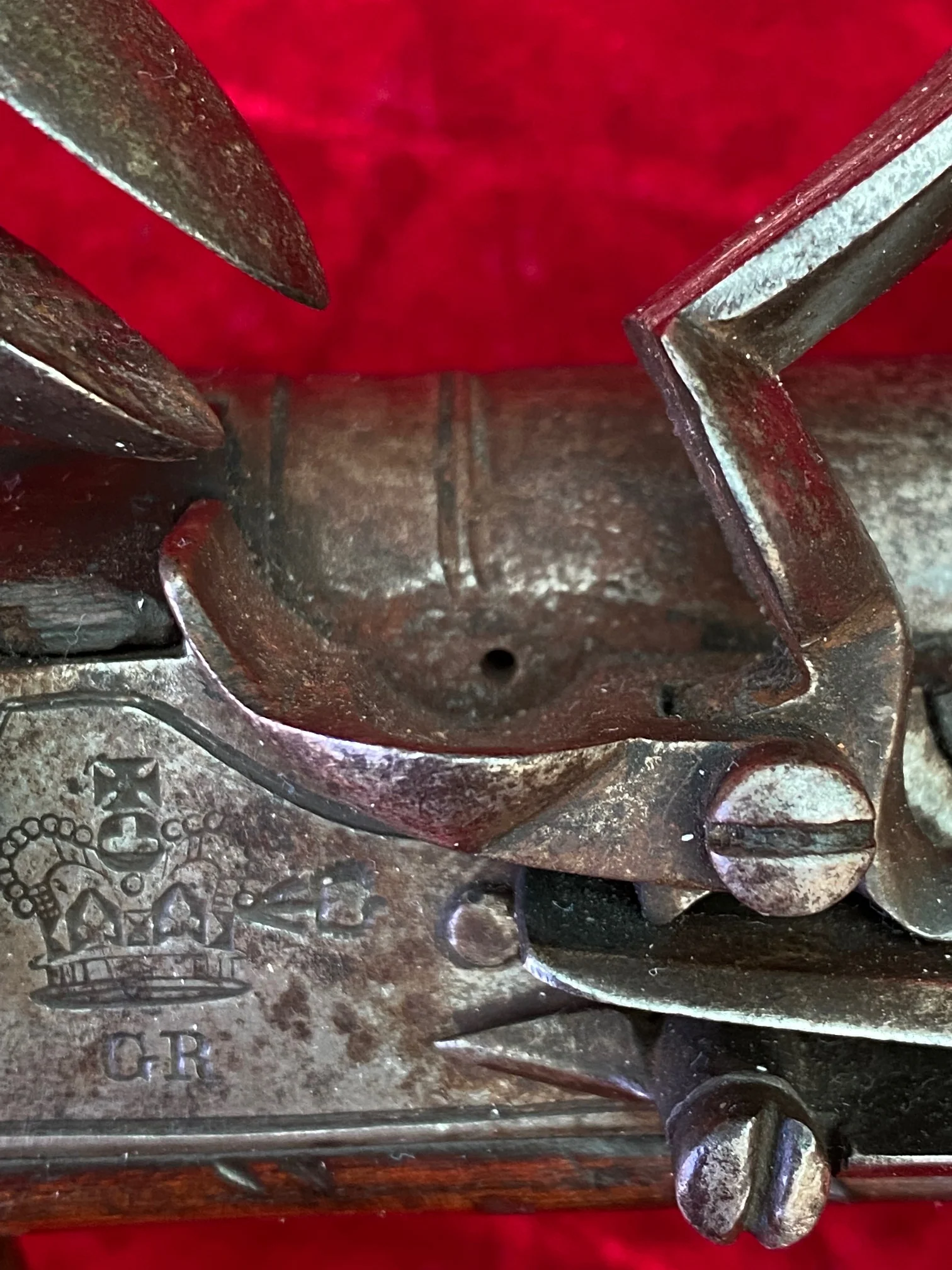 An Antique British Military Royal Navy Flintlock Long Sea Service Pistol - Image 7