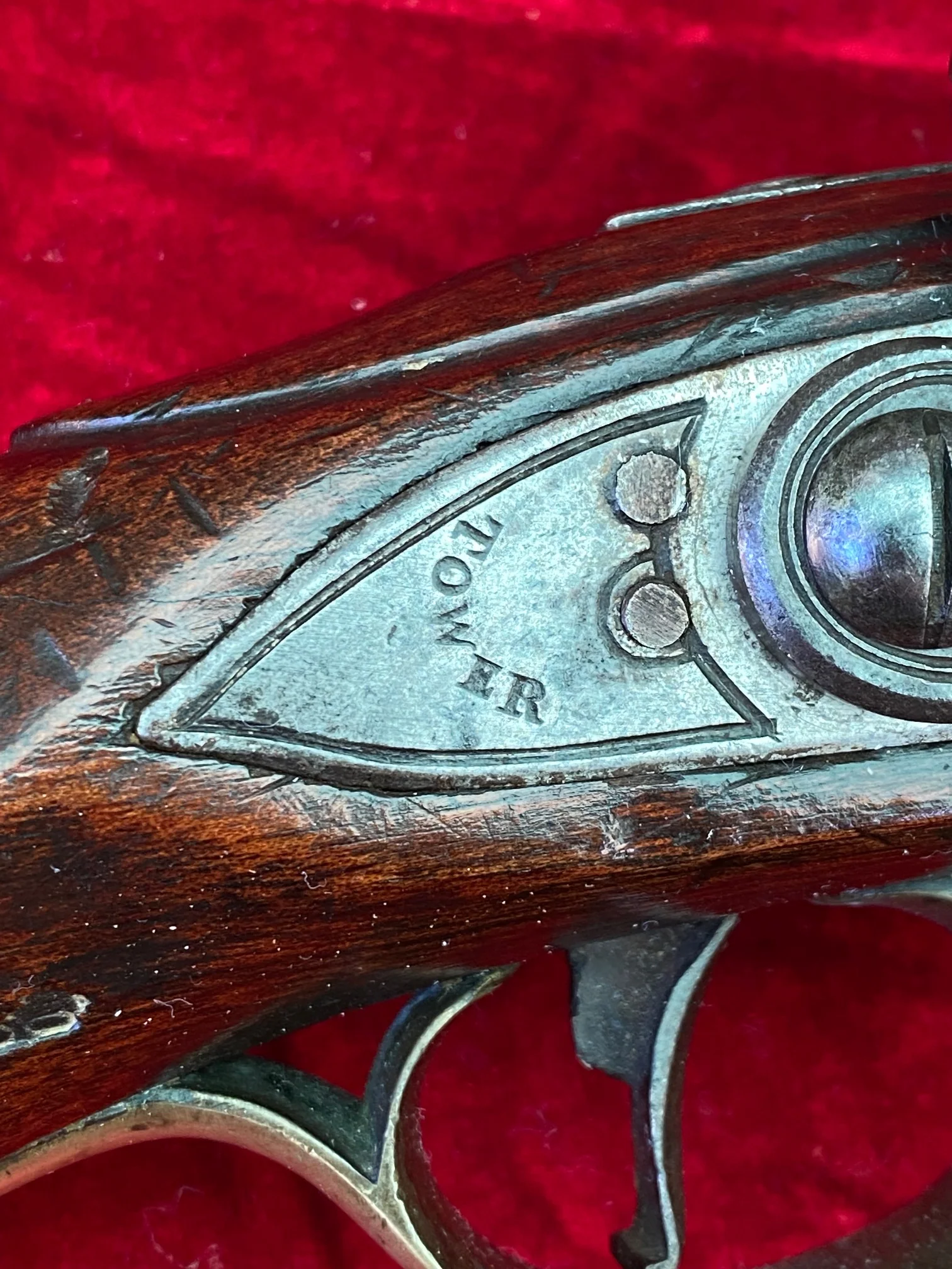 An Antique British Military Royal Navy Flintlock Long Sea Service Pistol - Image 8
