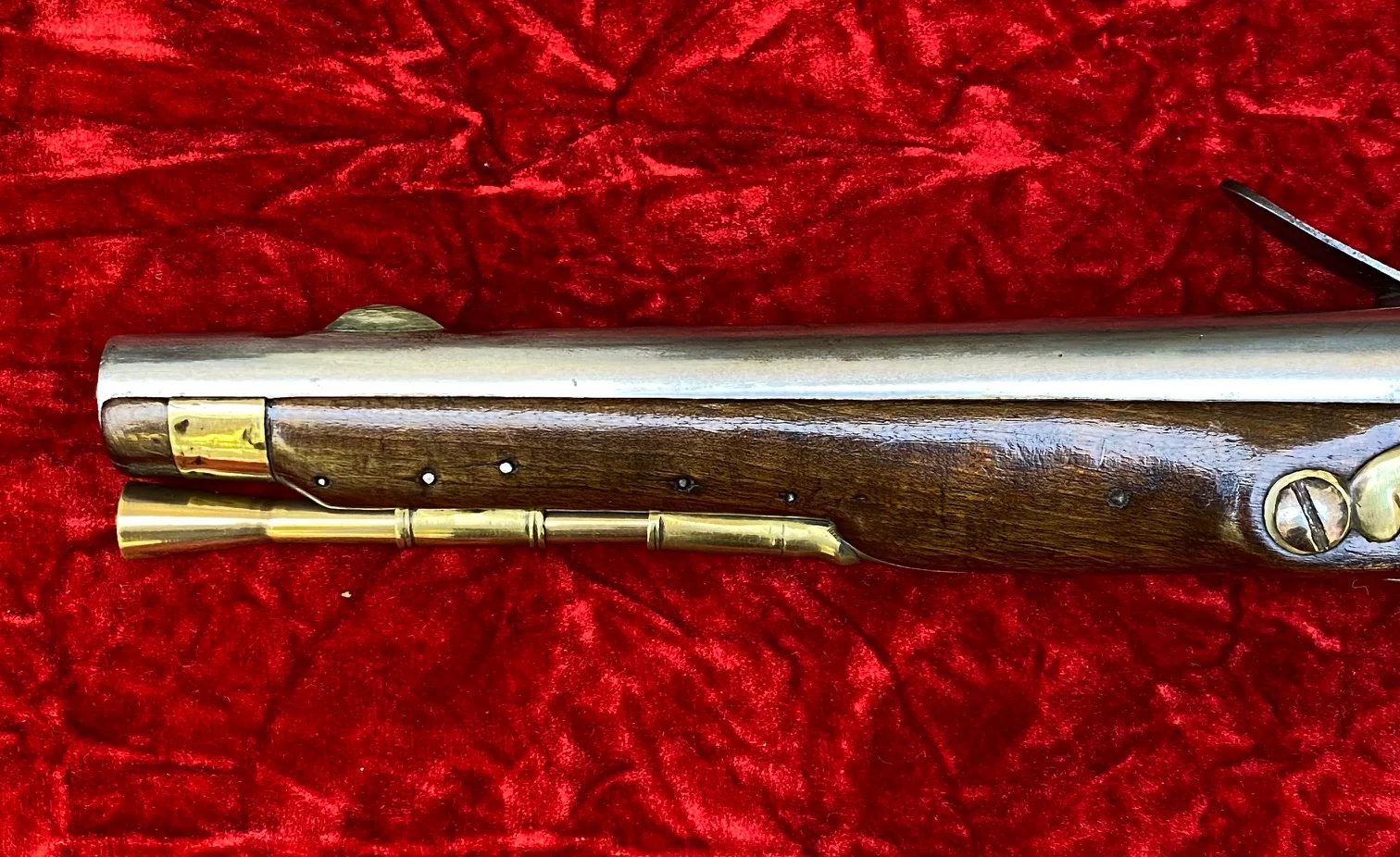 An Excellent Condition Antique Revolutionary War Period European Continental Military Flintlock Pistol - Image 10