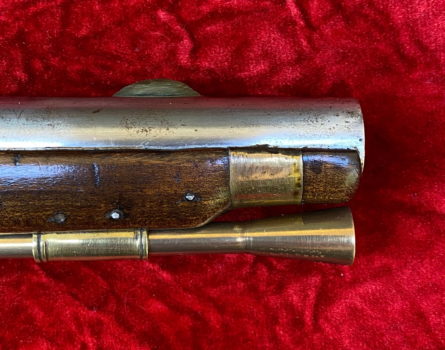 An Excellent Condition Antique Revolutionary War Period European Continental Military Flintlock Pistol - Image 14