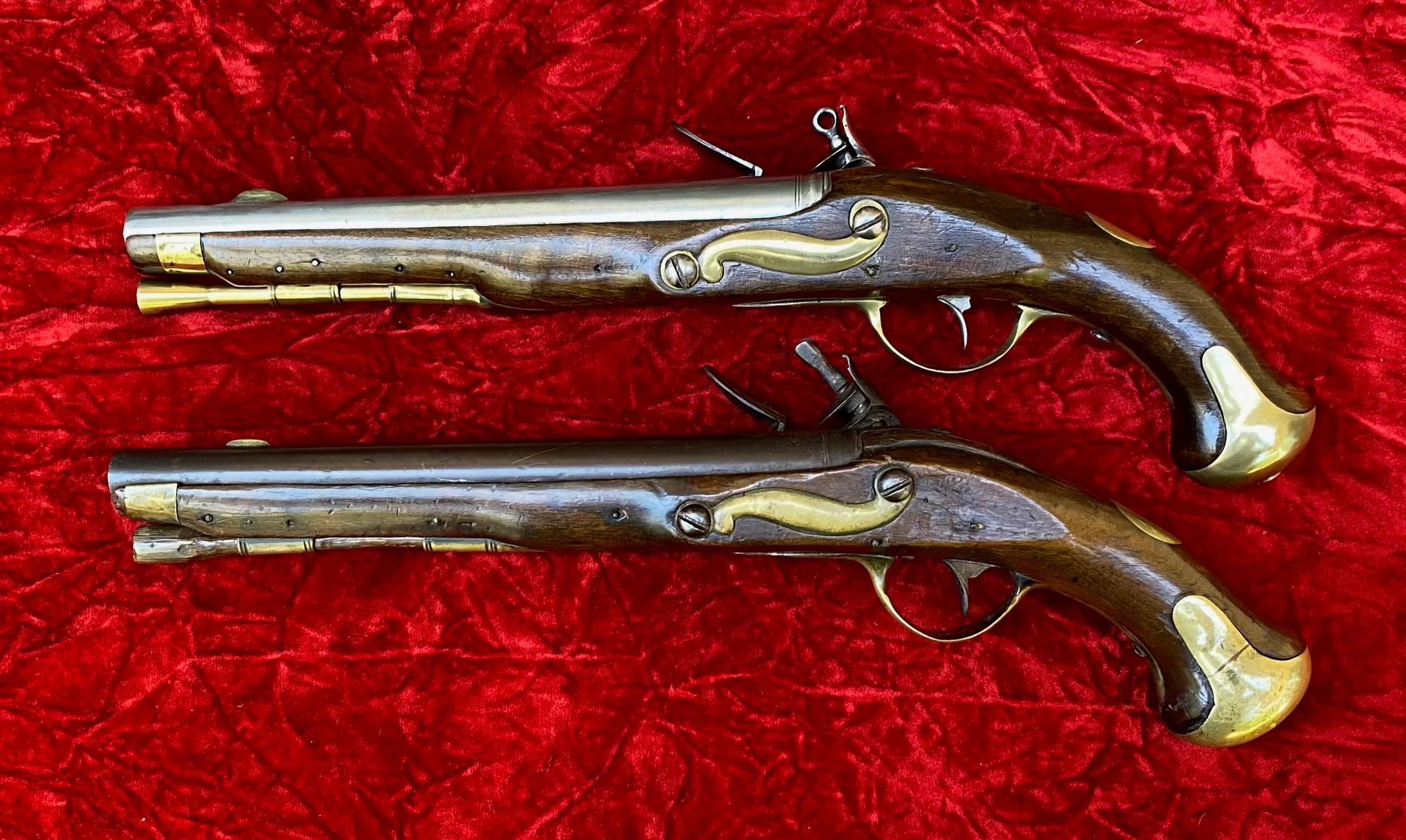 An Excellent Condition Antique Revolutionary War Period European Continental Military Flintlock Pistol - Image 16