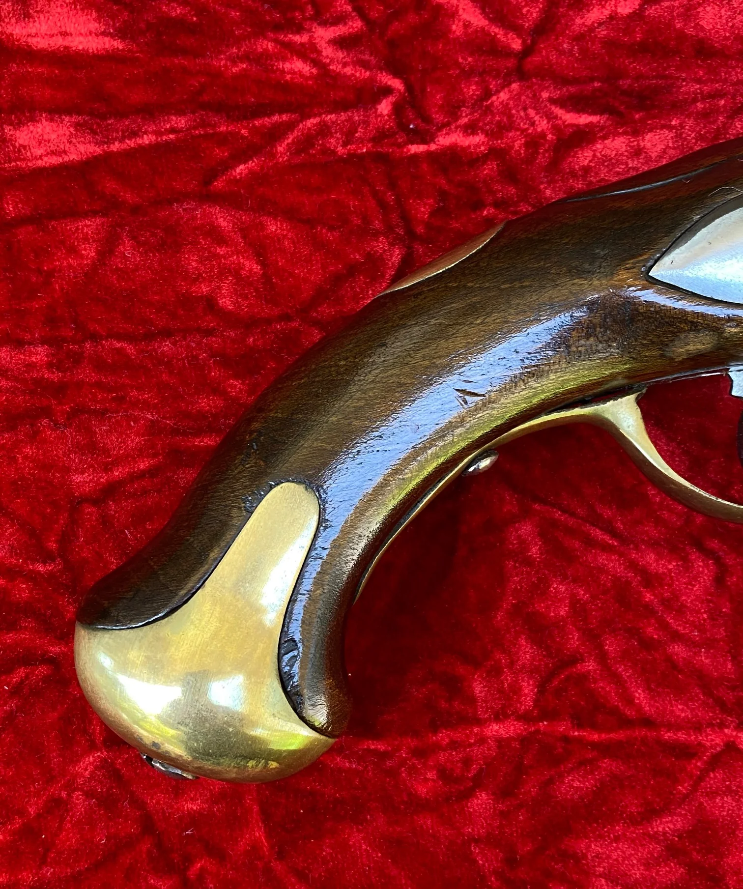 An Excellent Condition Antique Revolutionary War Period European Continental Military Flintlock Pistol - Image 3