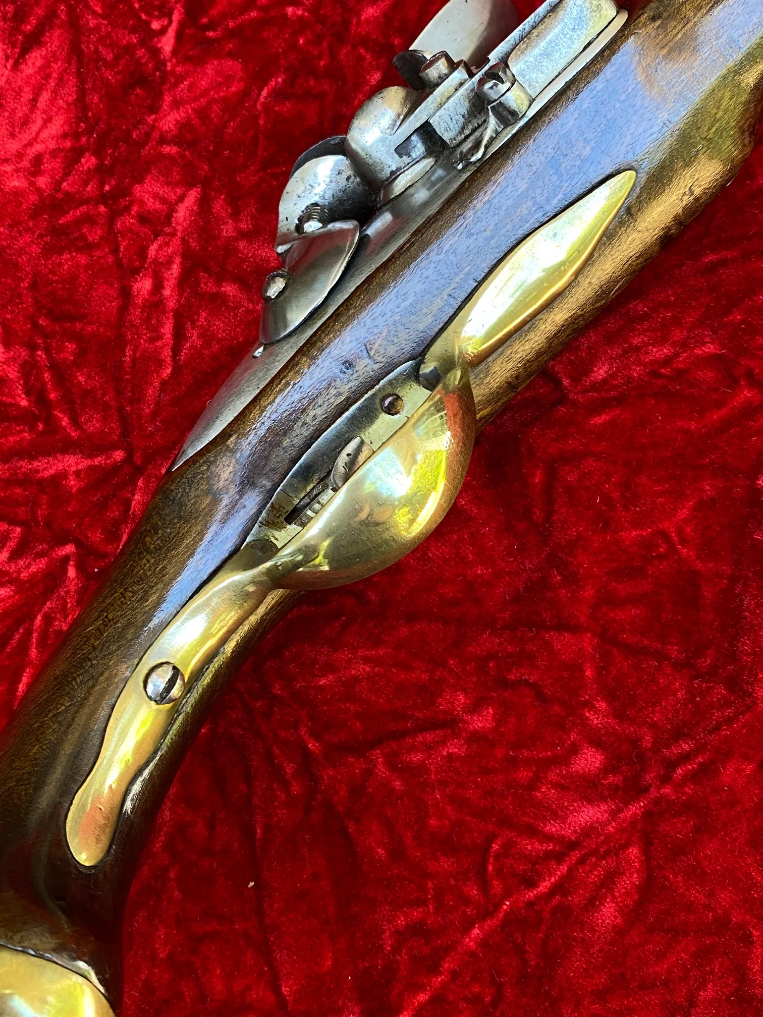 An Excellent Condition Antique Revolutionary War Period European Continental Military Flintlock Pistol - Image 4