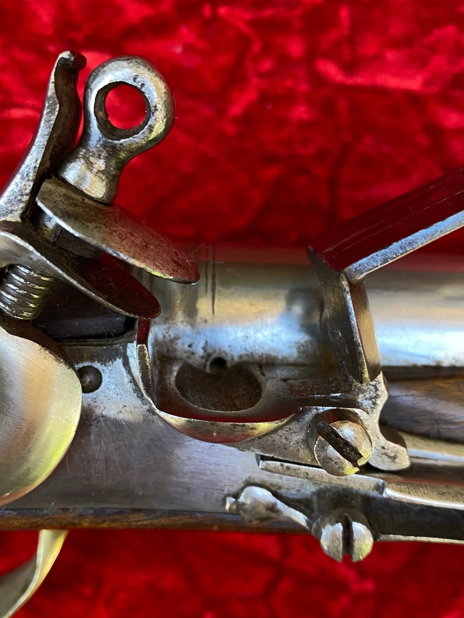 An Excellent Condition Antique Revolutionary War Period European Continental Military Flintlock Pistol - Image 6