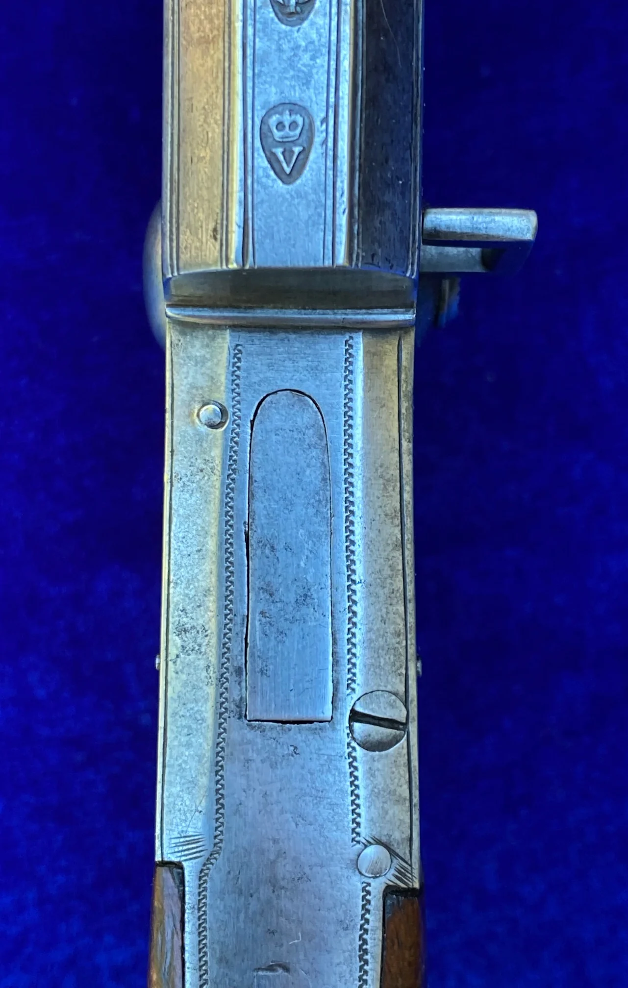 A Fantastic Cased Pair of English Silver Mounted Over & Under Double Barrel Tap-Action Box-Lock Flintlock Pistols by NICHOLSON, LONDON - Image 33