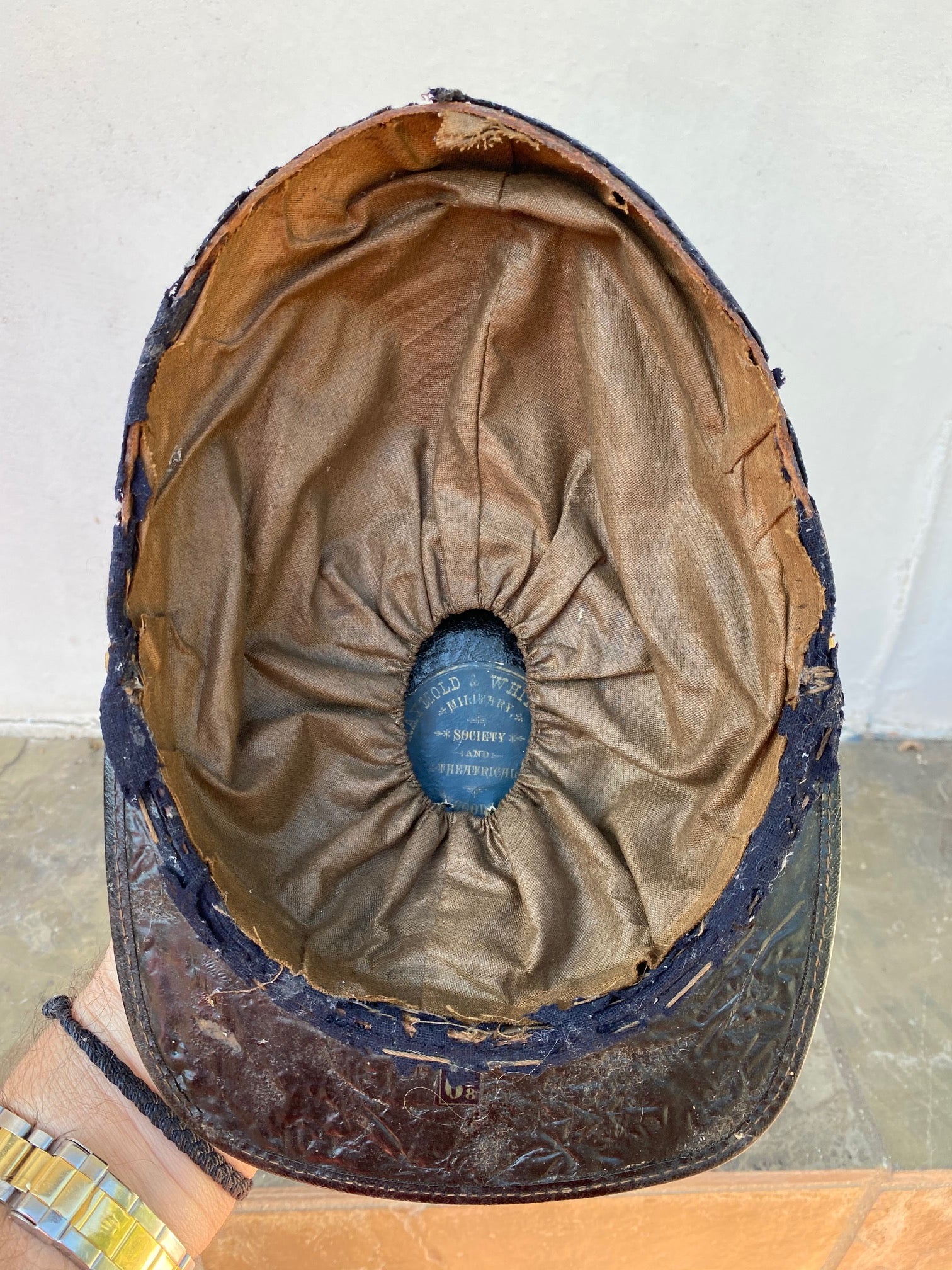 Possible 4th New York, A Company Heavy Artillery Regiment Civil War-Plains Indian War or GAR Kepi - Image 6