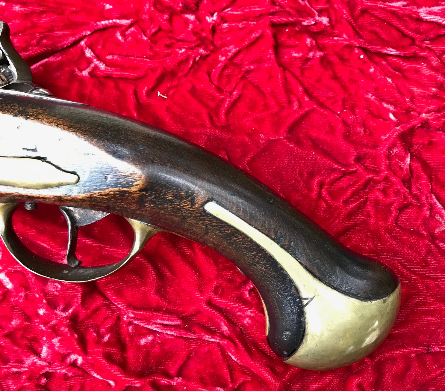 A Good Danish Military Model 1772 Heavy Dragoon Flintlock Holster Pistol - Image 10