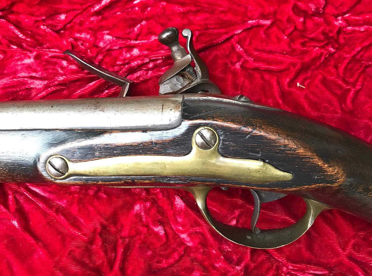 A Good Danish Military Model 1772 Heavy Dragoon Flintlock Holster Pistol - Image 11