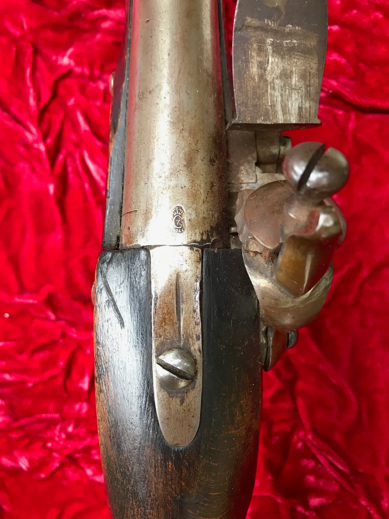 A Good Danish Military Model 1772 Heavy Dragoon Flintlock Holster Pistol - Image 13