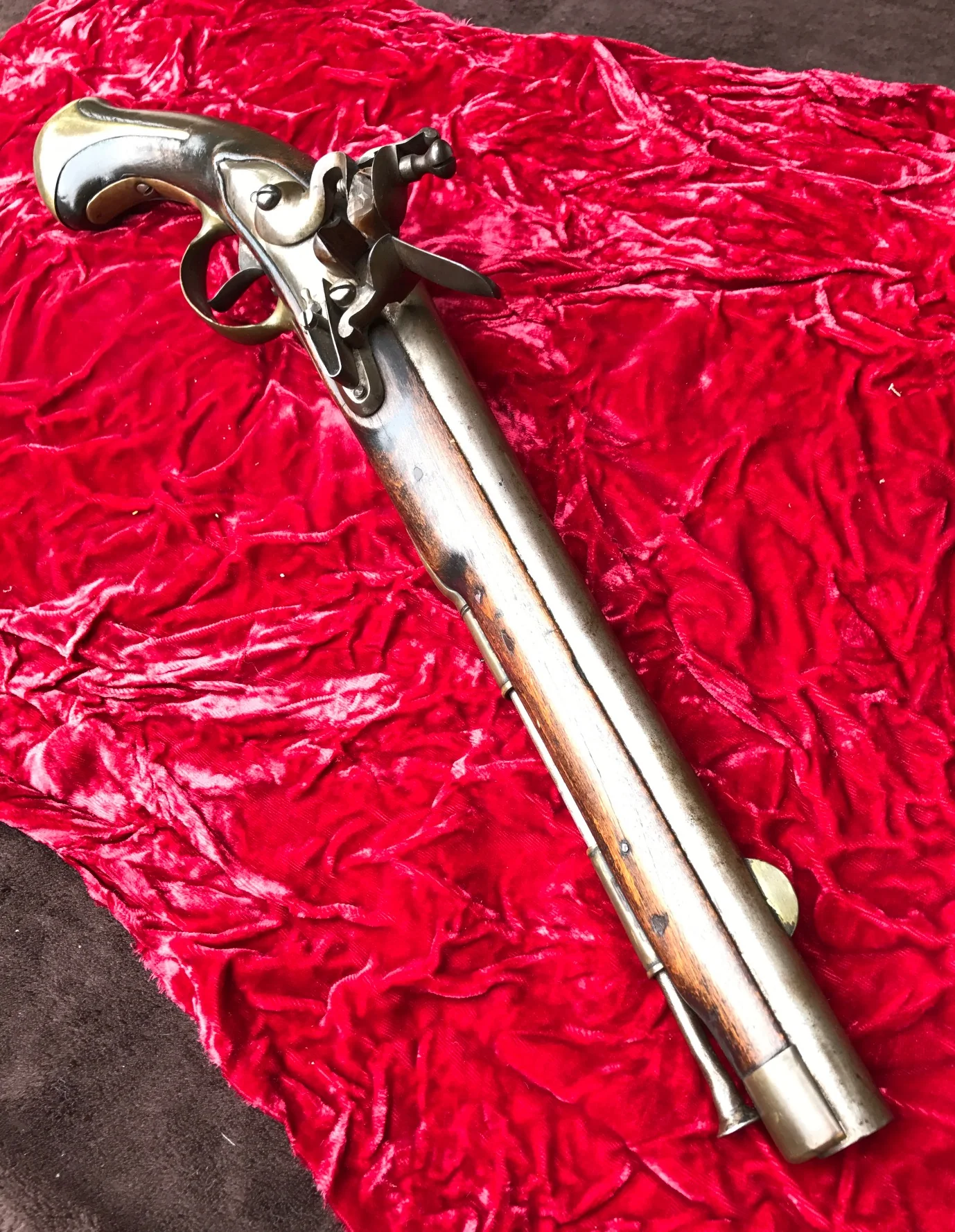 A Good Danish Military Model 1772 Heavy Dragoon Flintlock Holster Pistol - Image 15