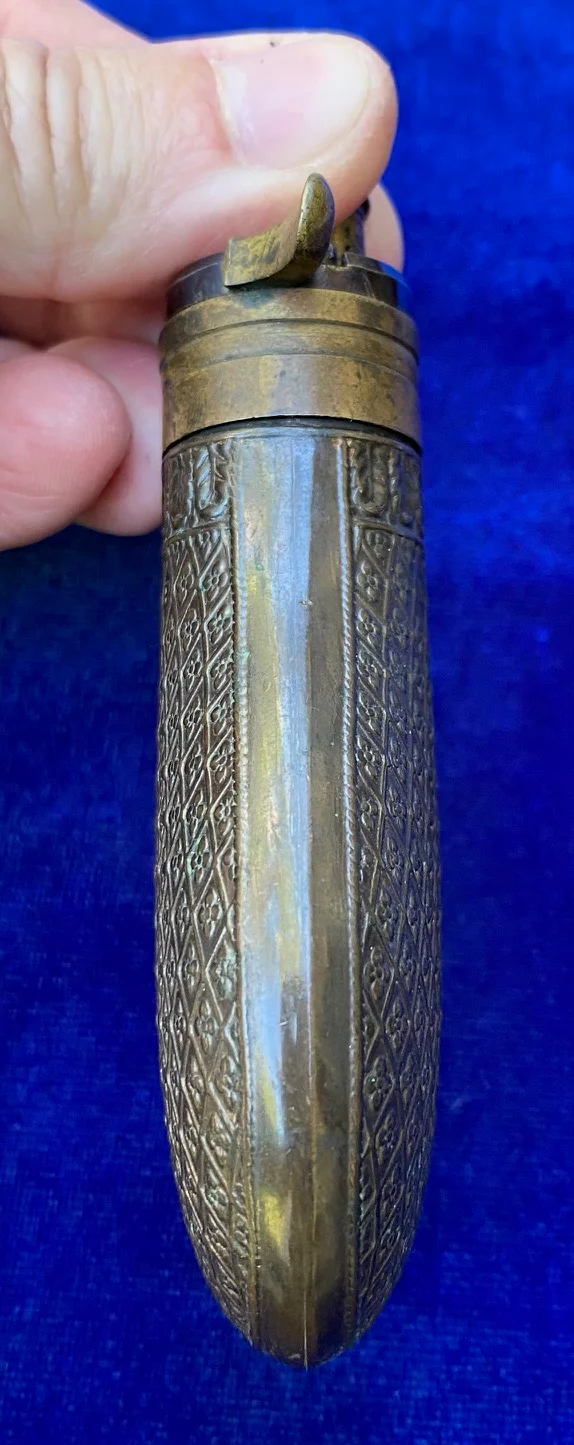 Wonderful Pistol Size Powder Flask - Image 6