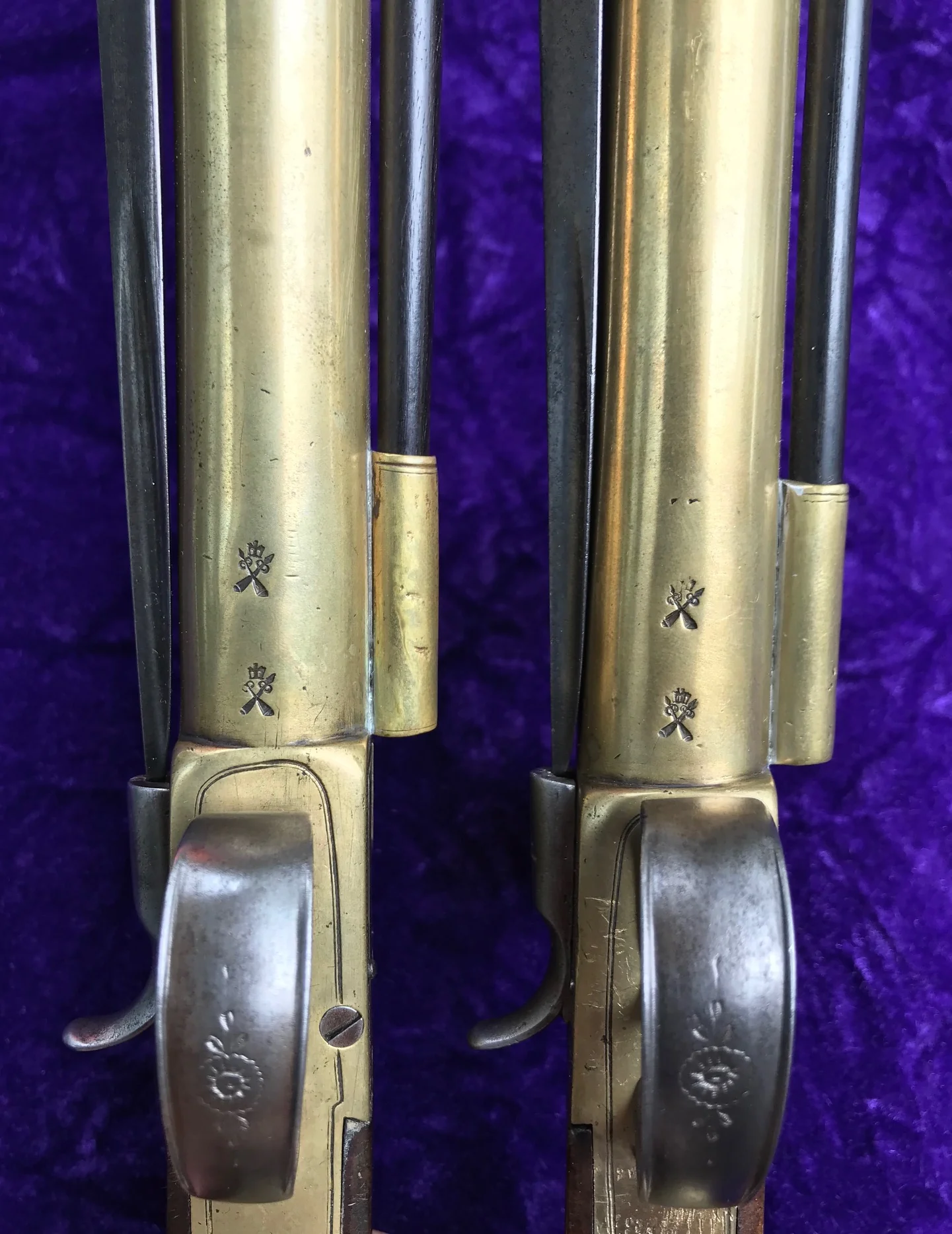 A Fantastic Cased Pair of English Flintlock Box-lock Blunderbuss Pistols by Williams, London - Image 14